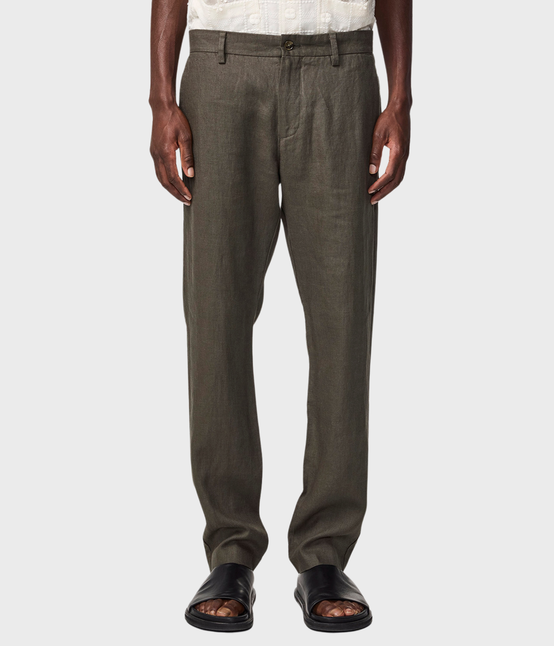 Theo Linen 1454 (Croc Green)