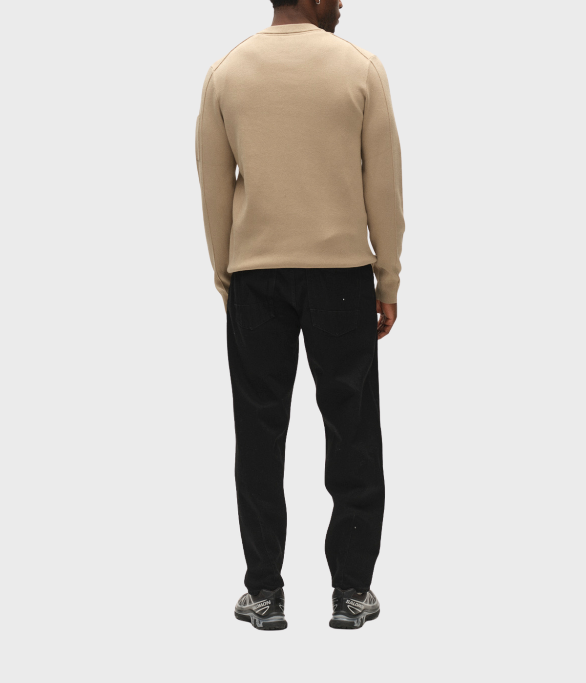 Gabadriel O-Neck Lume Ls Knit (0040 Sand Crocker)