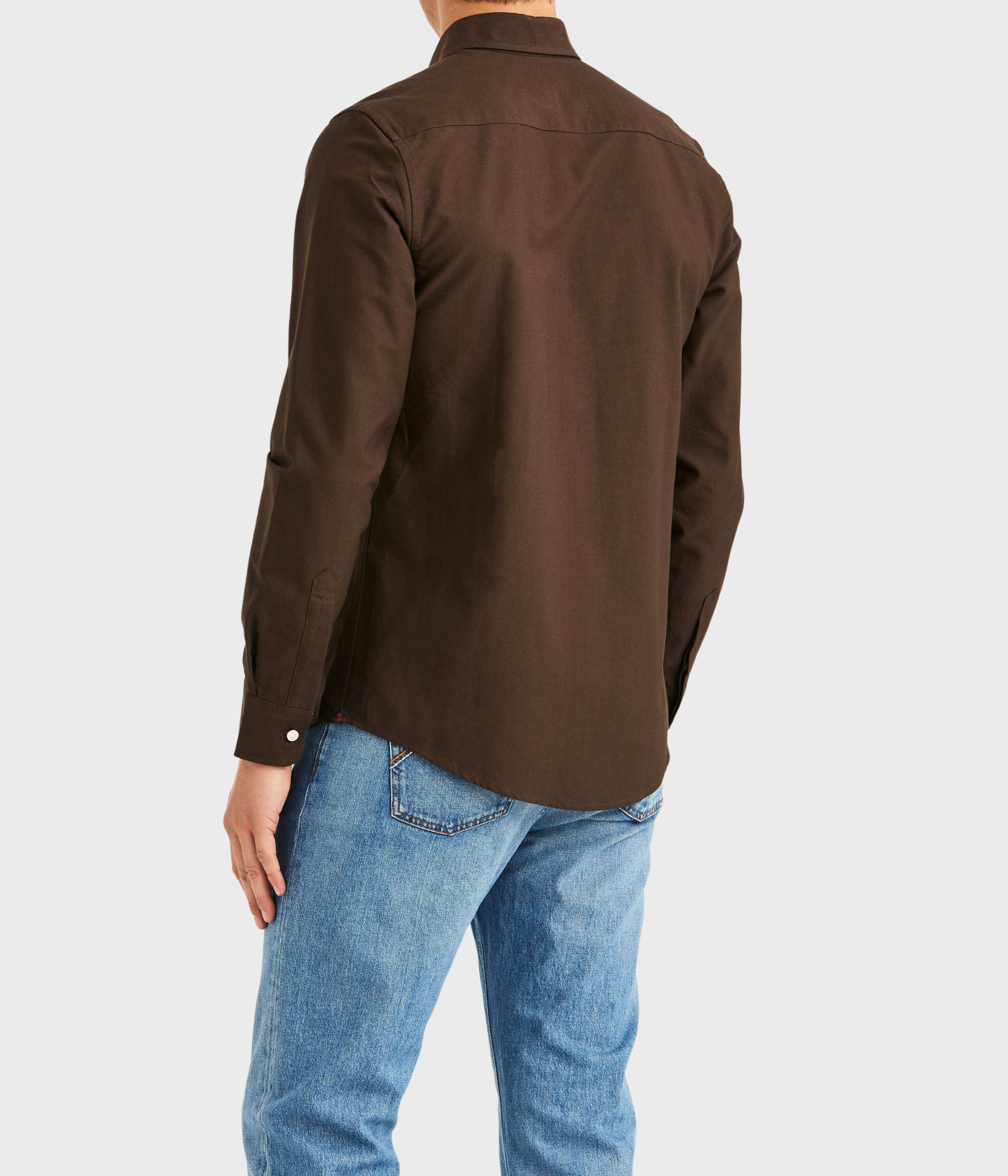 Douglas Oxford Shirt-Slim Fit (88 Brown)