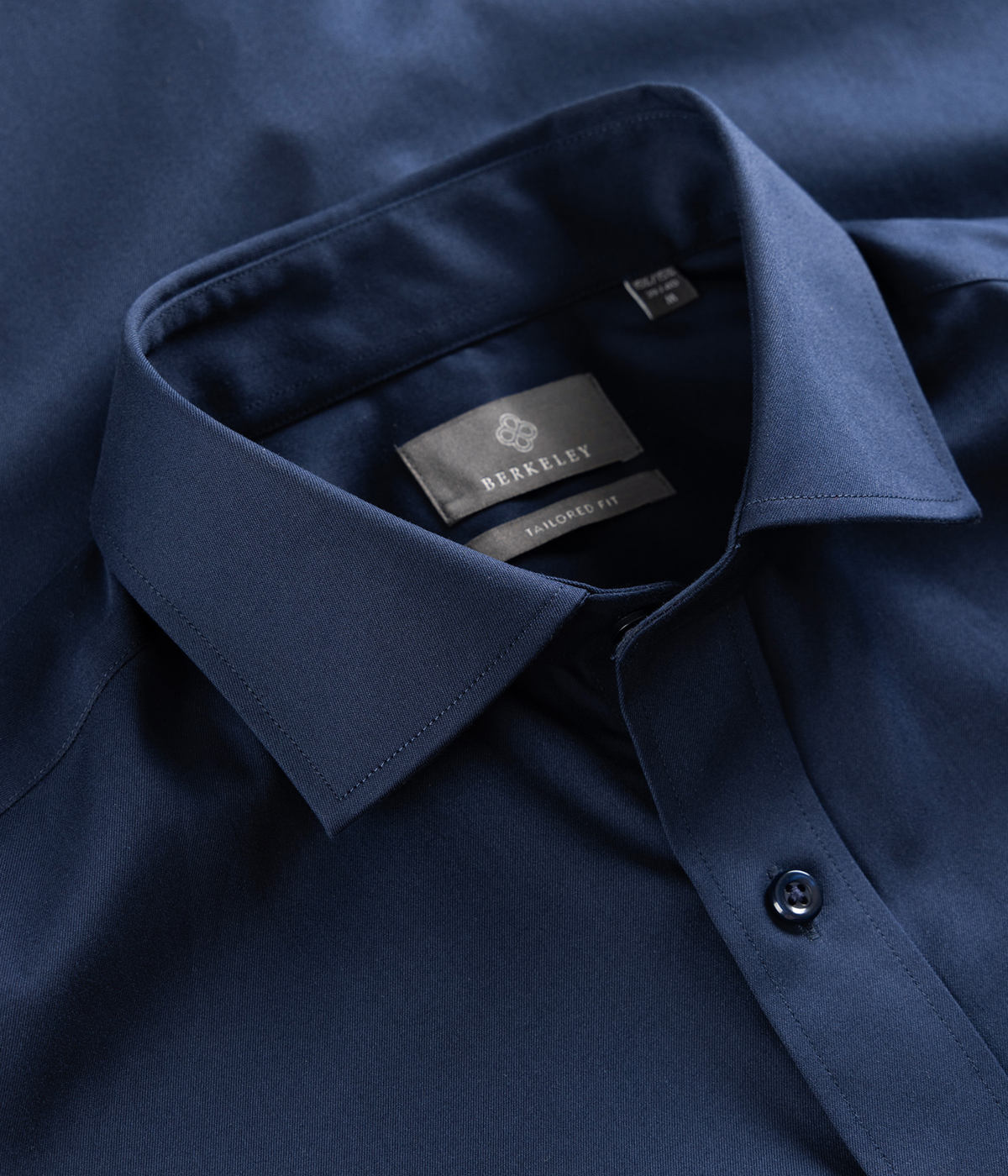 Plainton Shirt Tailored (600 Navy)