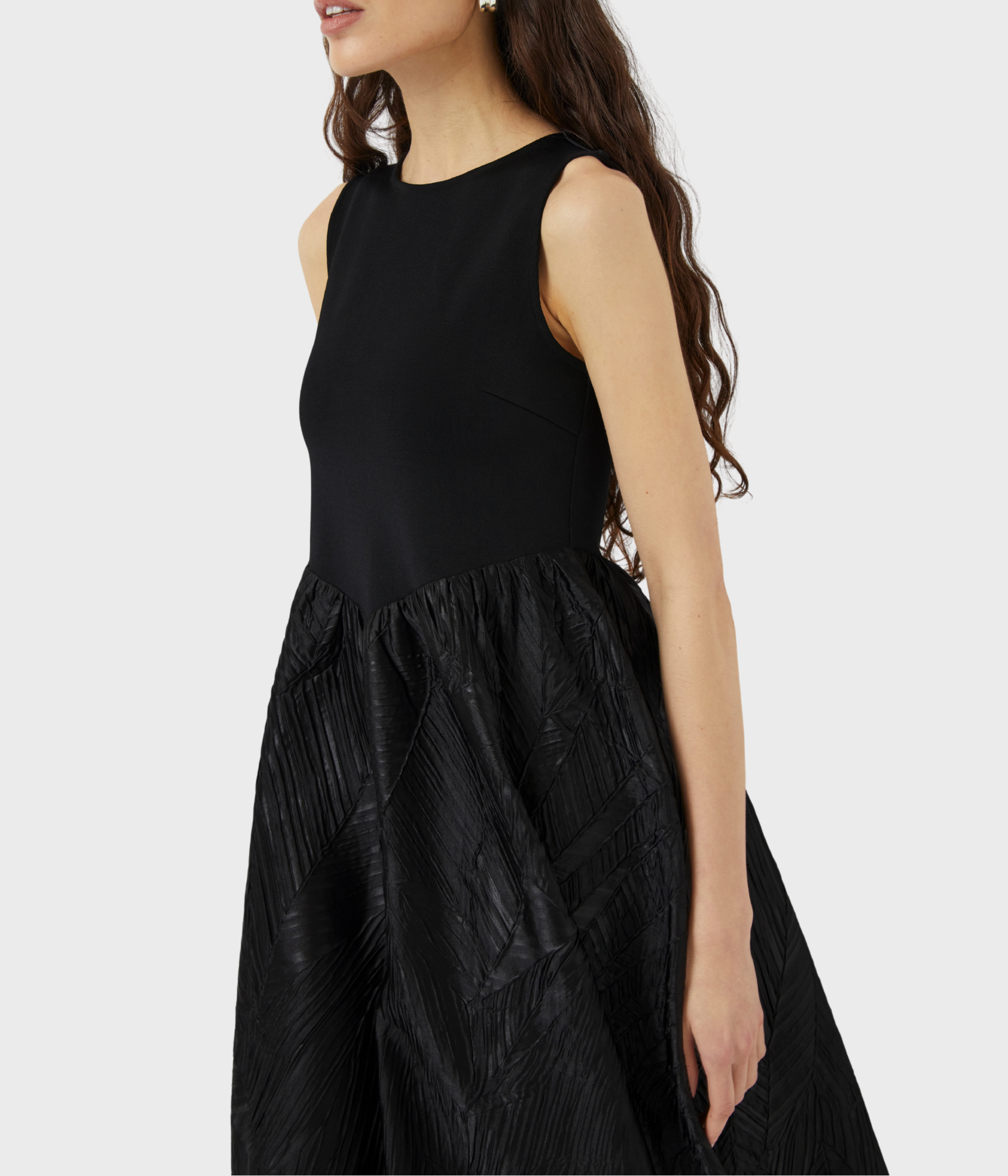 YASVIRO SL LONG DRESS - SHOW. (Black)