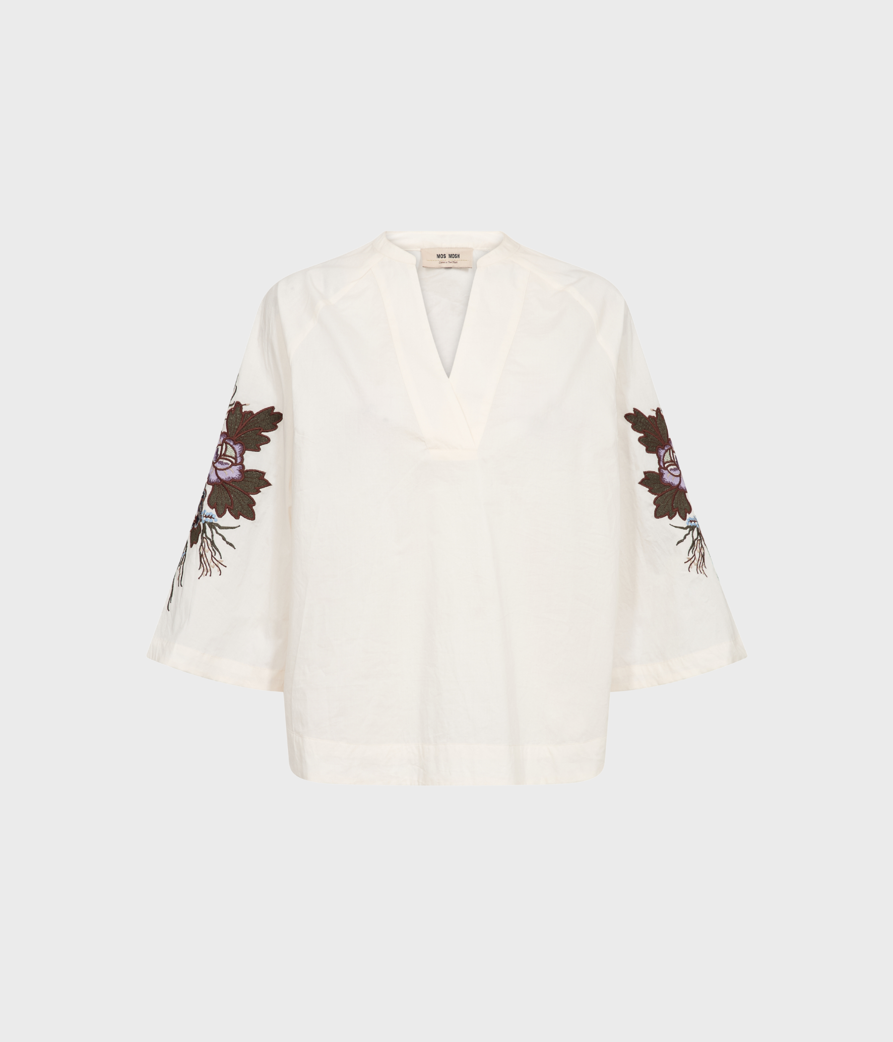 Mmaleysa Popli Blouse (180 Ecru)