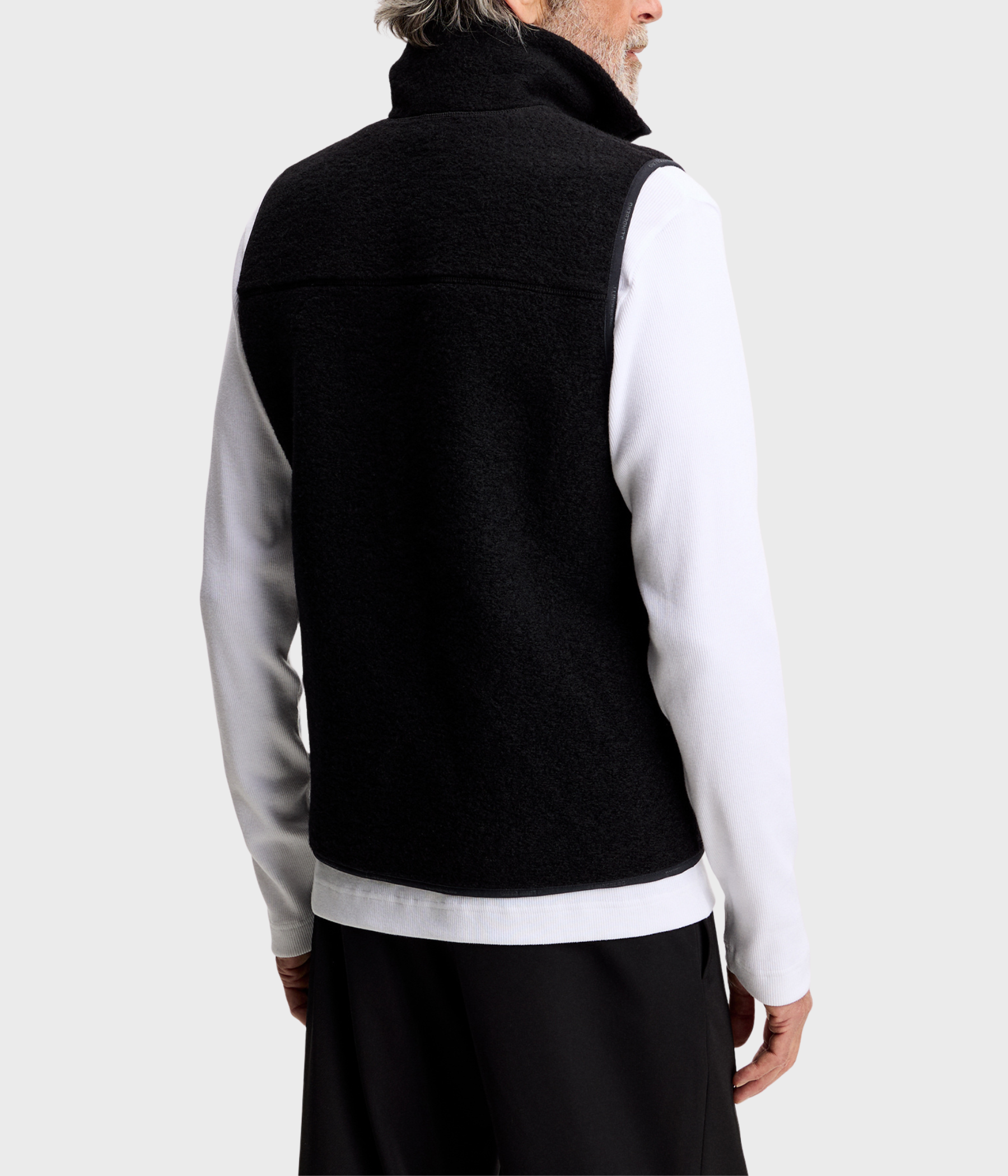 Duncan Wool Fleece Vest (9999 Black)