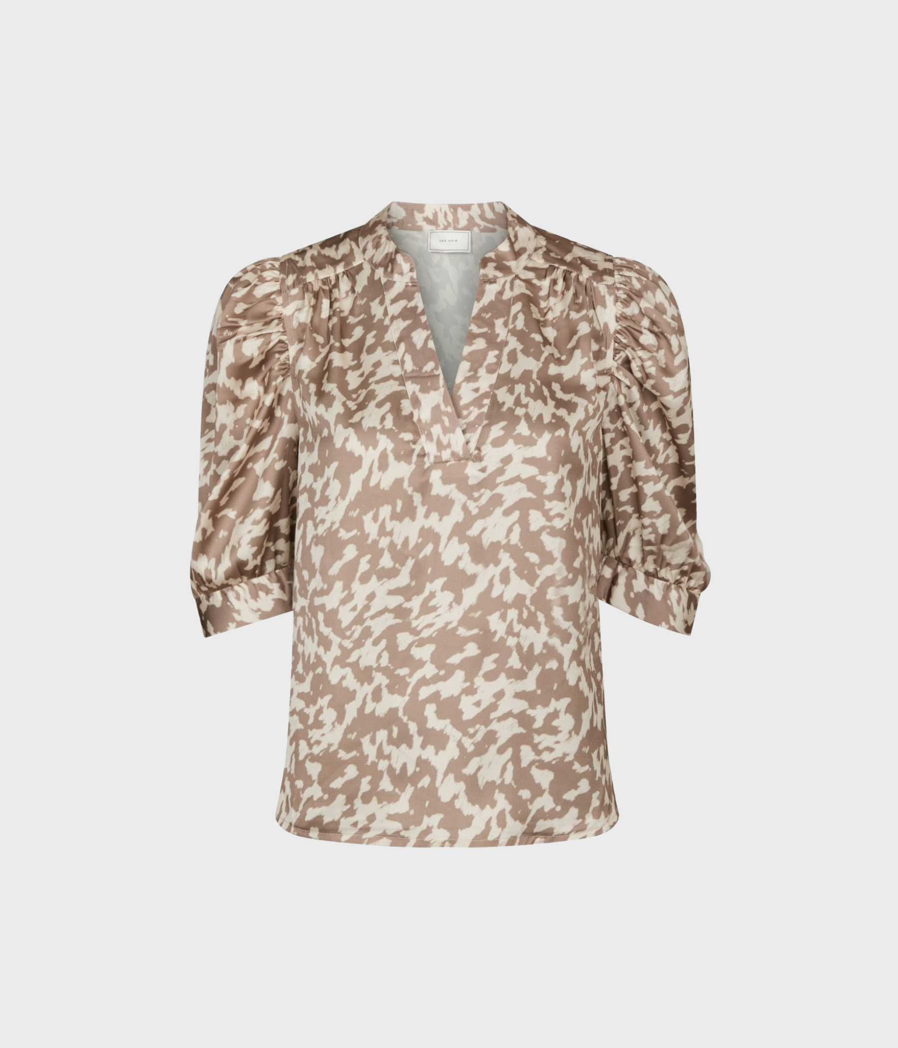Roella Graphic Fade Blouse (125Dark Sand)