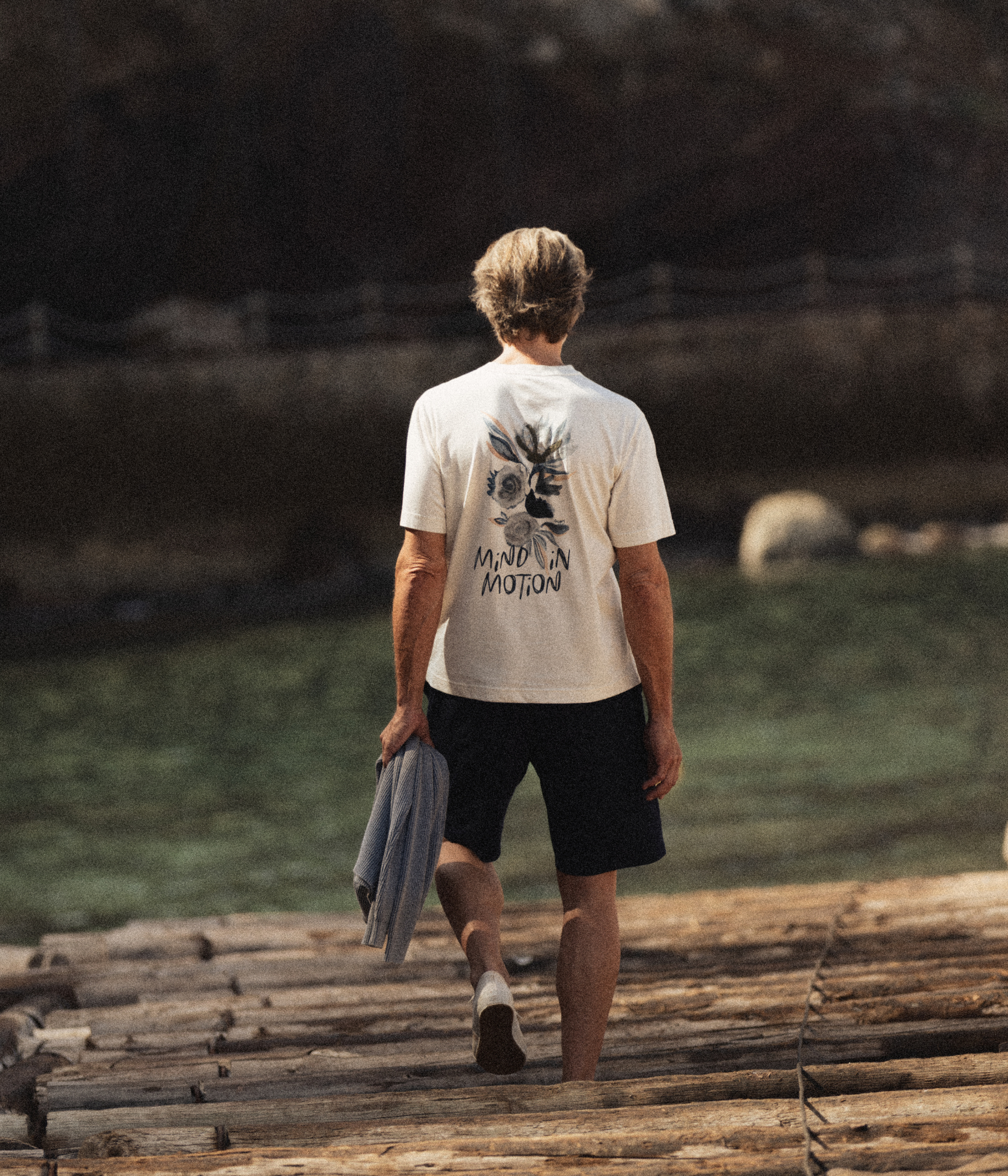 Mmgmotion O-SS Tee (180 Ecru)