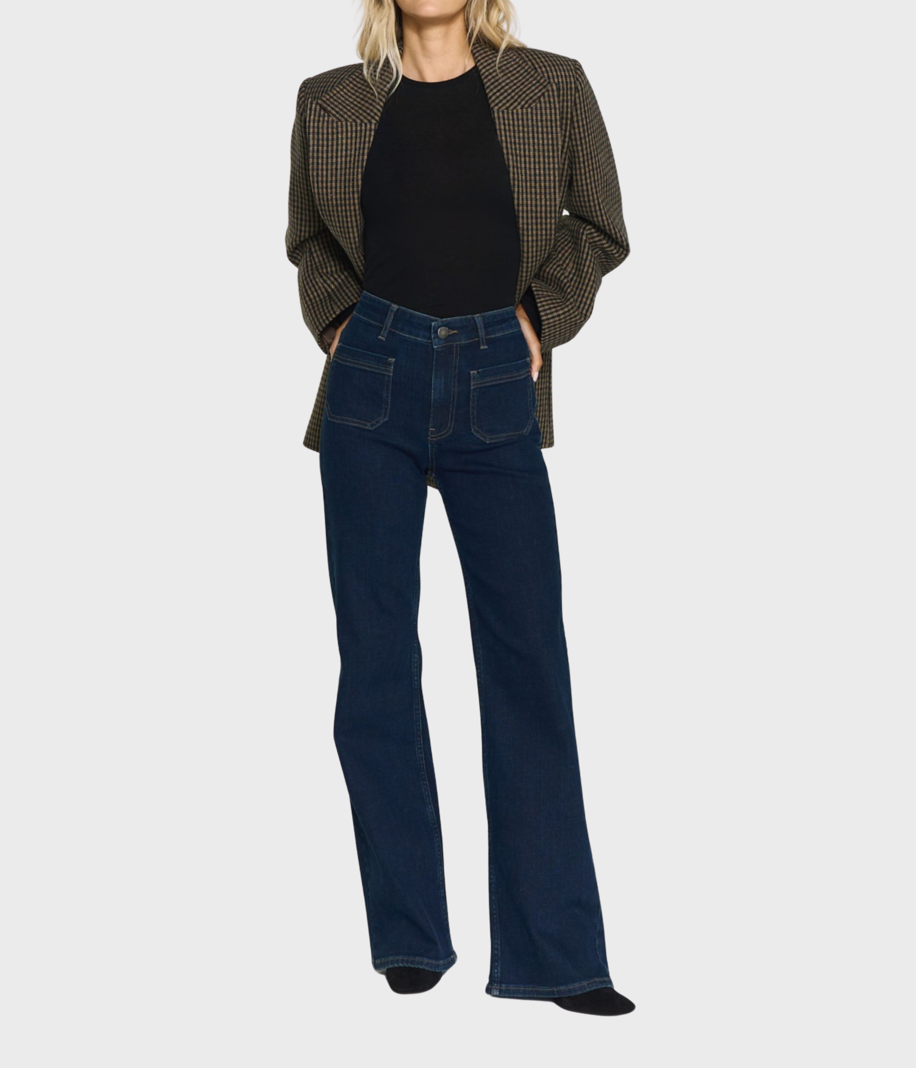 Cleo Jeans (DEEP BLUE WASH)