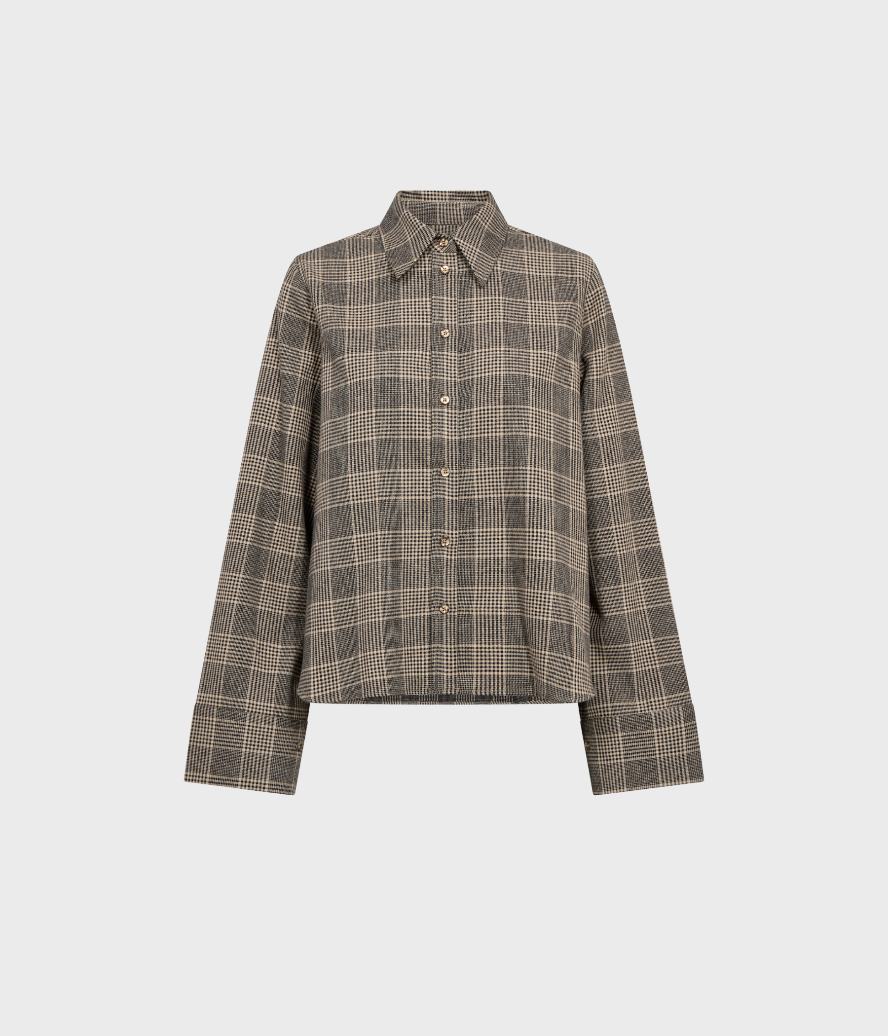 Mmayen Princ Check Shirt (801 Black)