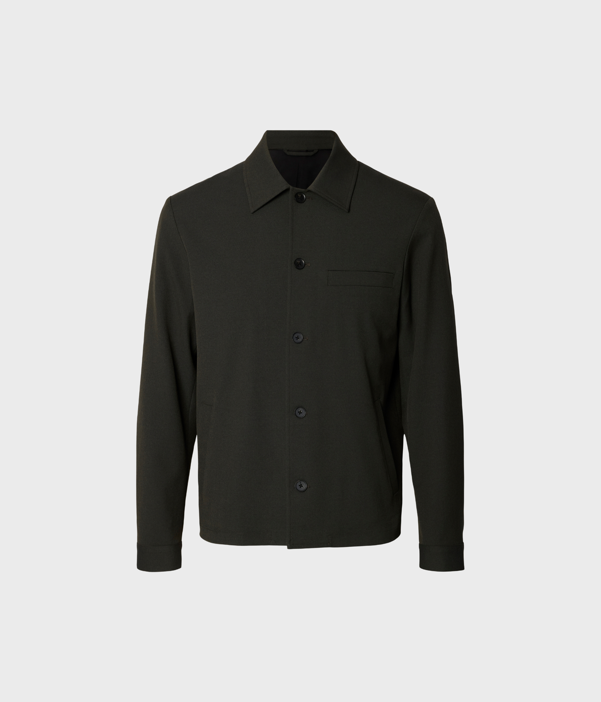 Slhreg-Robert Overshirt Noos. (Peat)