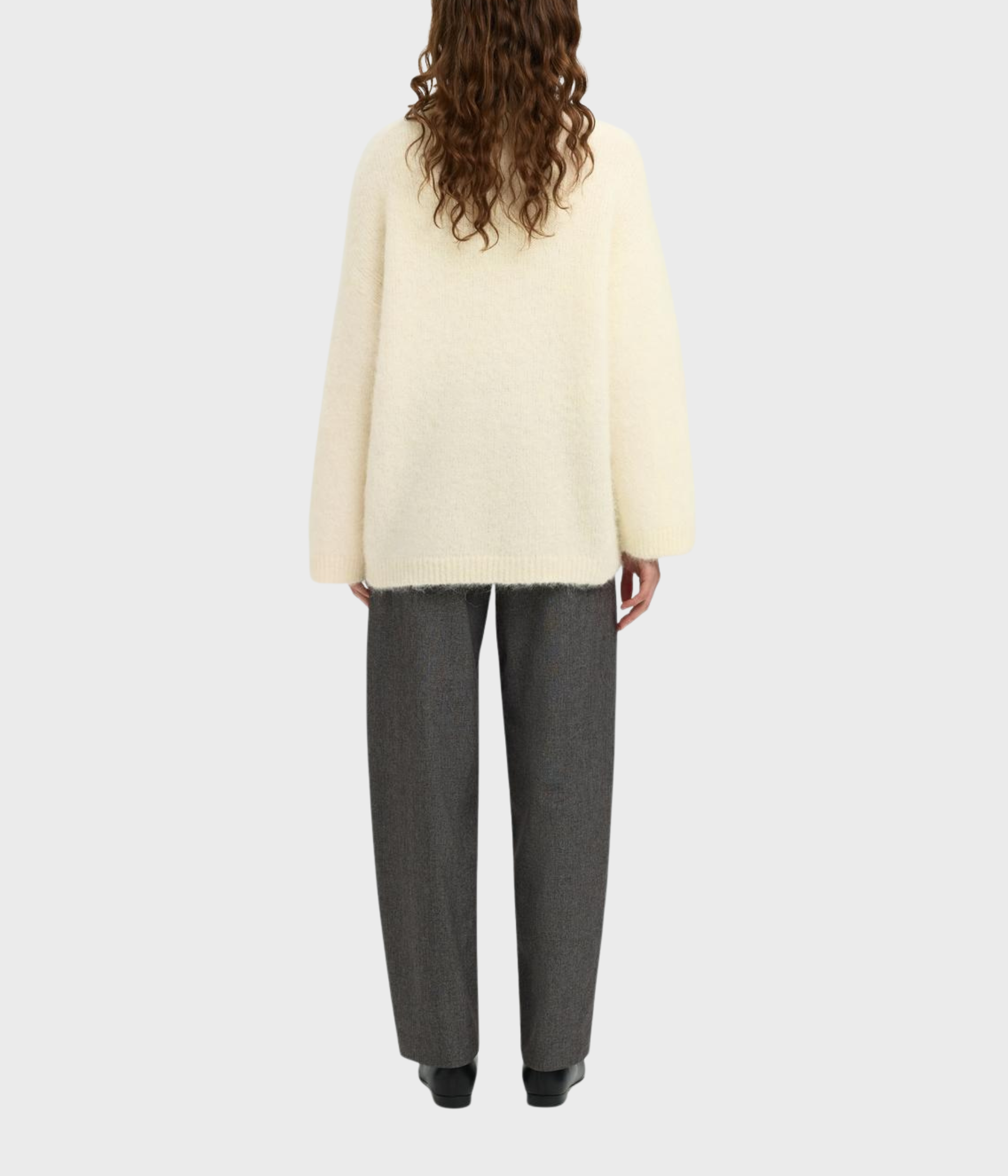 SLFGABRIELLA LS KNIT NEW O-NECK NOOS (Birch)