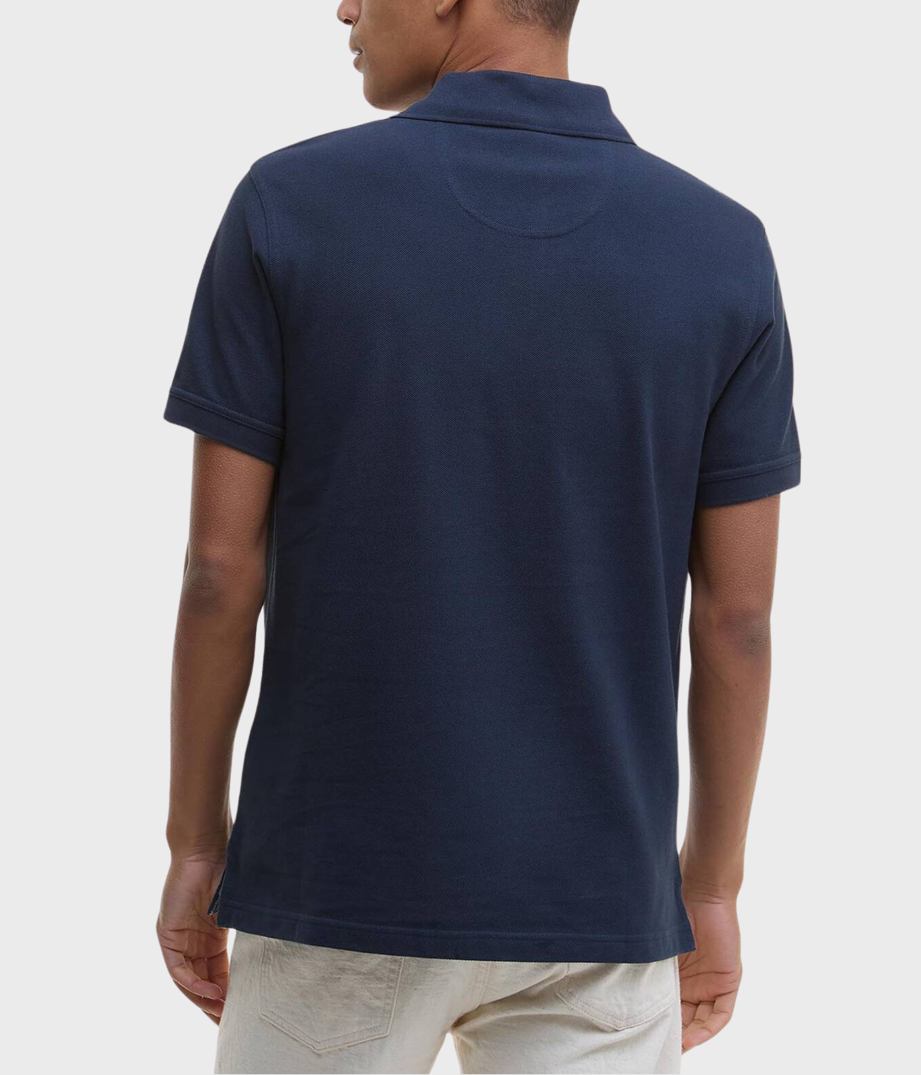 Barbour Trtn Piqu Polo (NY31 New Navy)