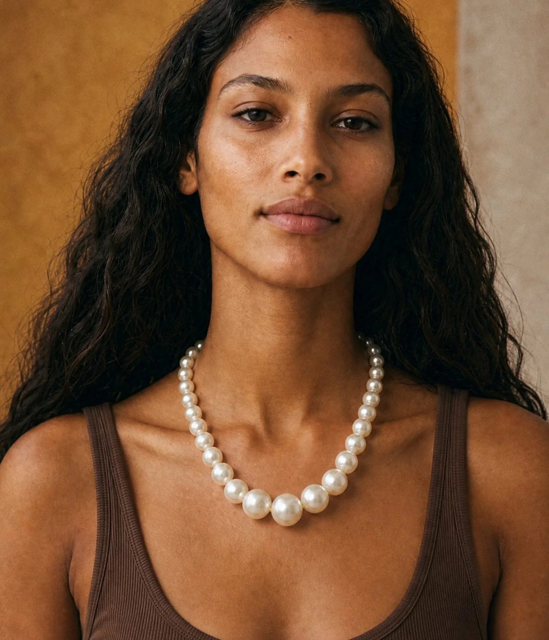 Loulou Pearl Necklace (Pearl White)