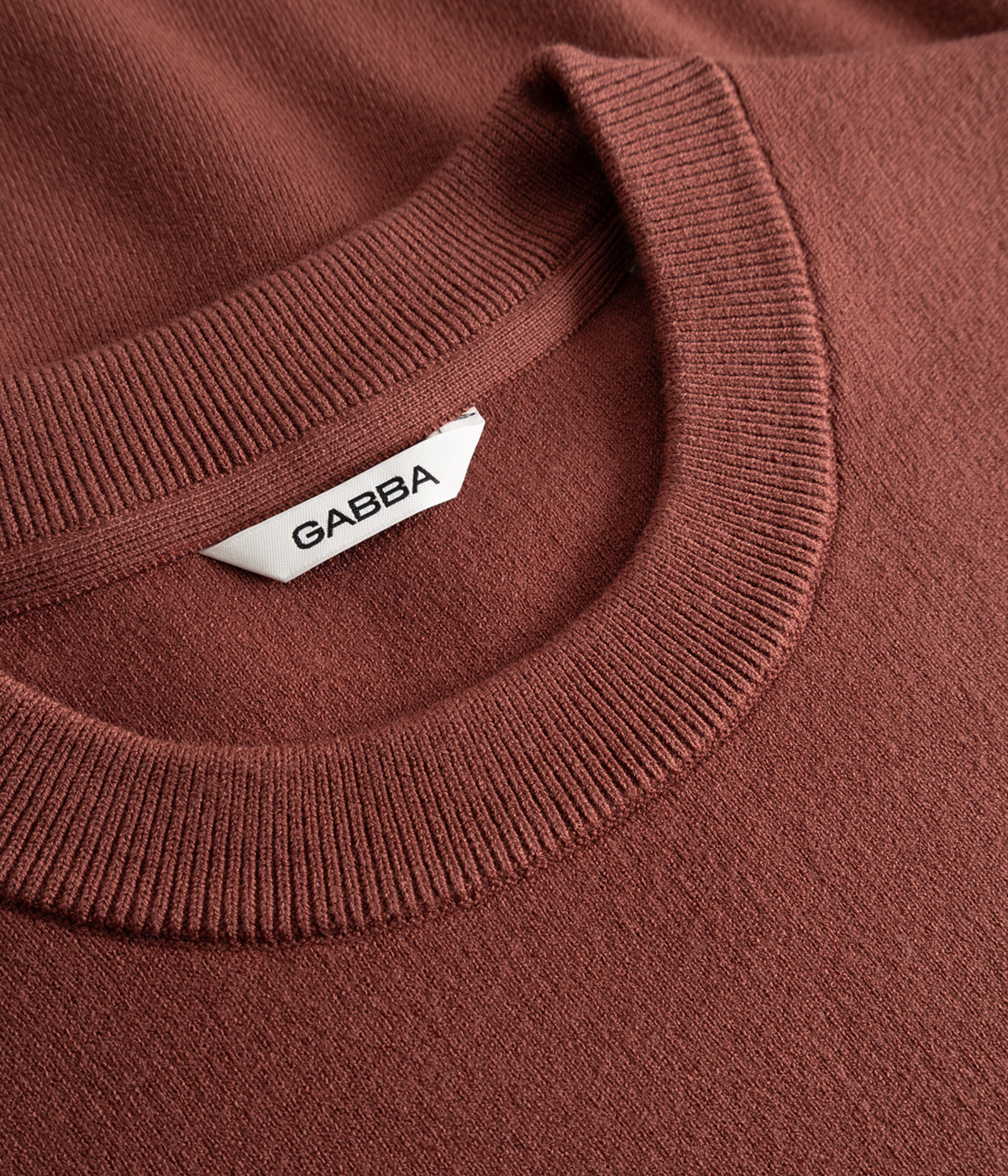 Gabadriel O-Neck Lume Ls Knit (3034 Brick Red)