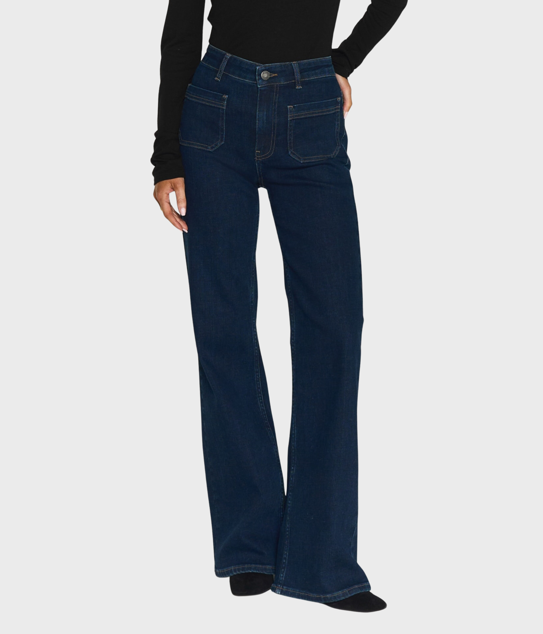 Cleo Jeans (DEEP BLUE WASH)