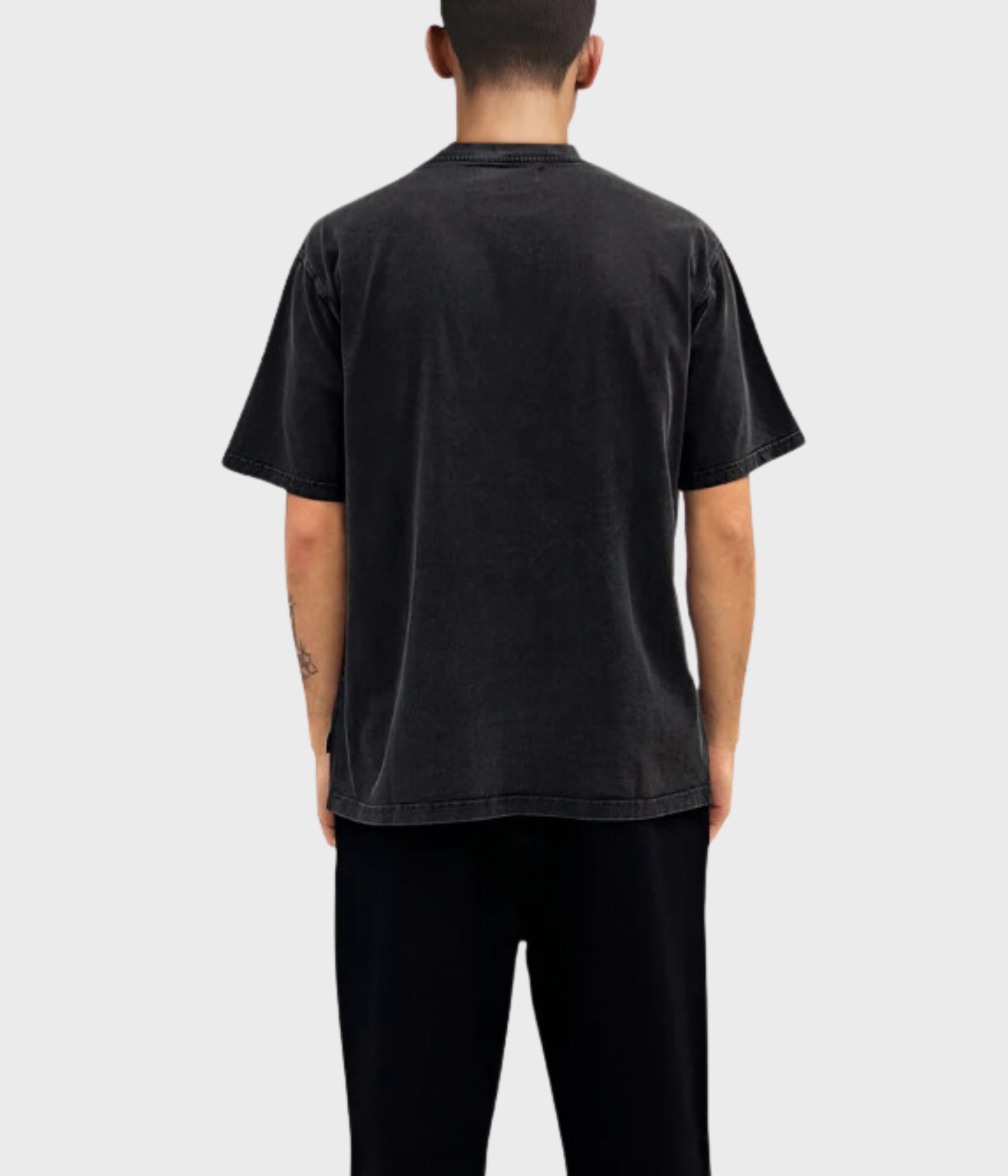 Wbbaine Washed Te (Black)