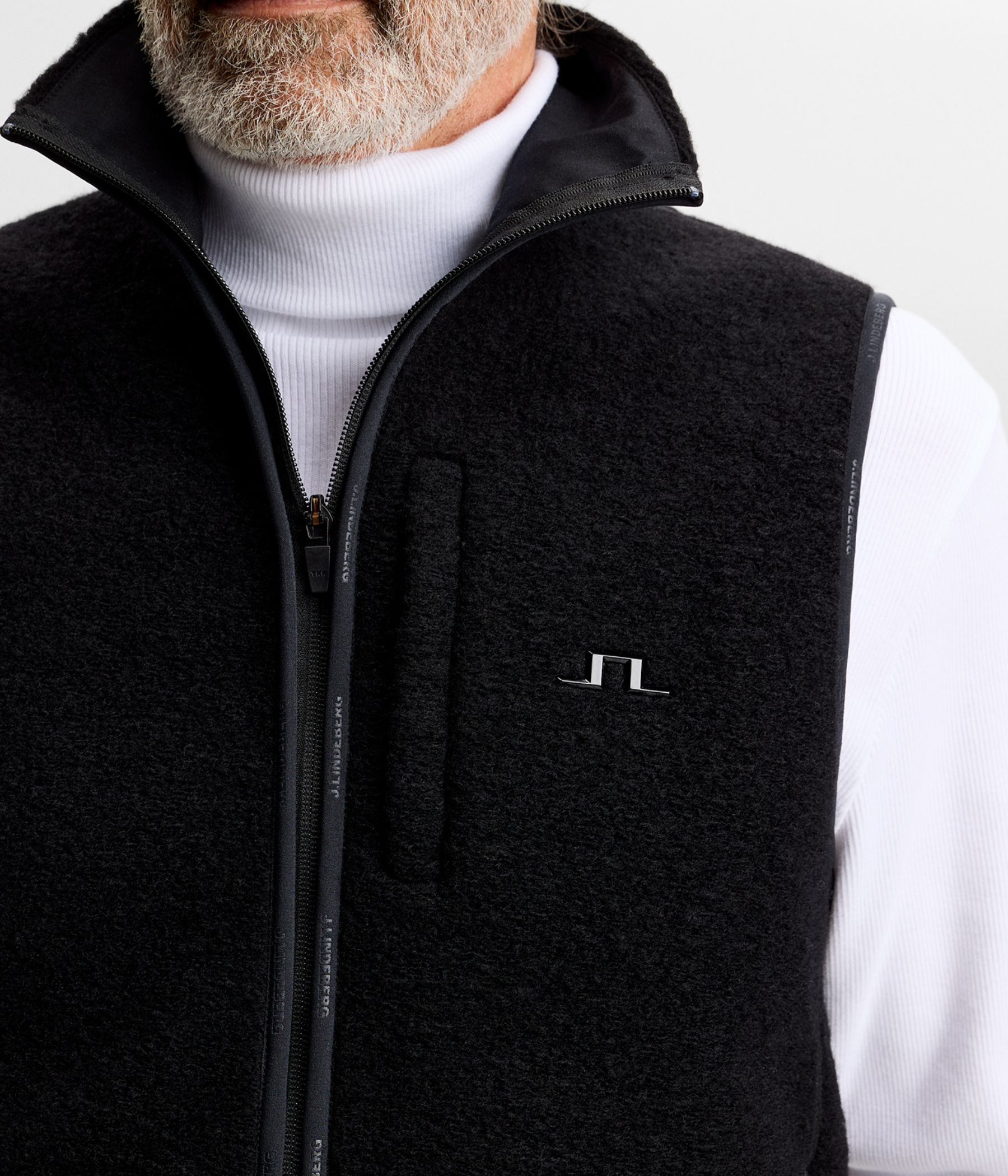 Duncan Wool Fleece Vest (9999 Black)