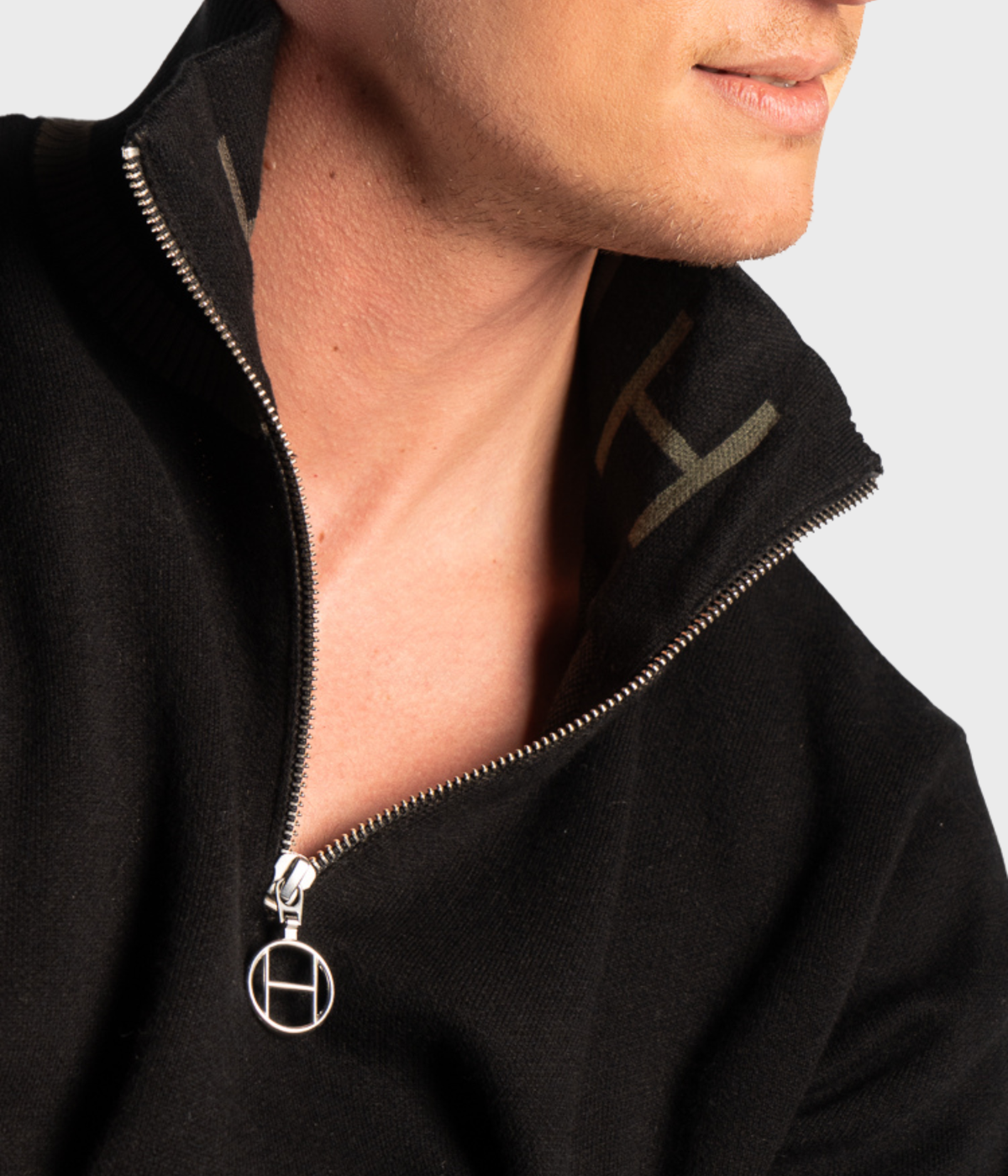 Sam Half Zip (9000Jet Black)