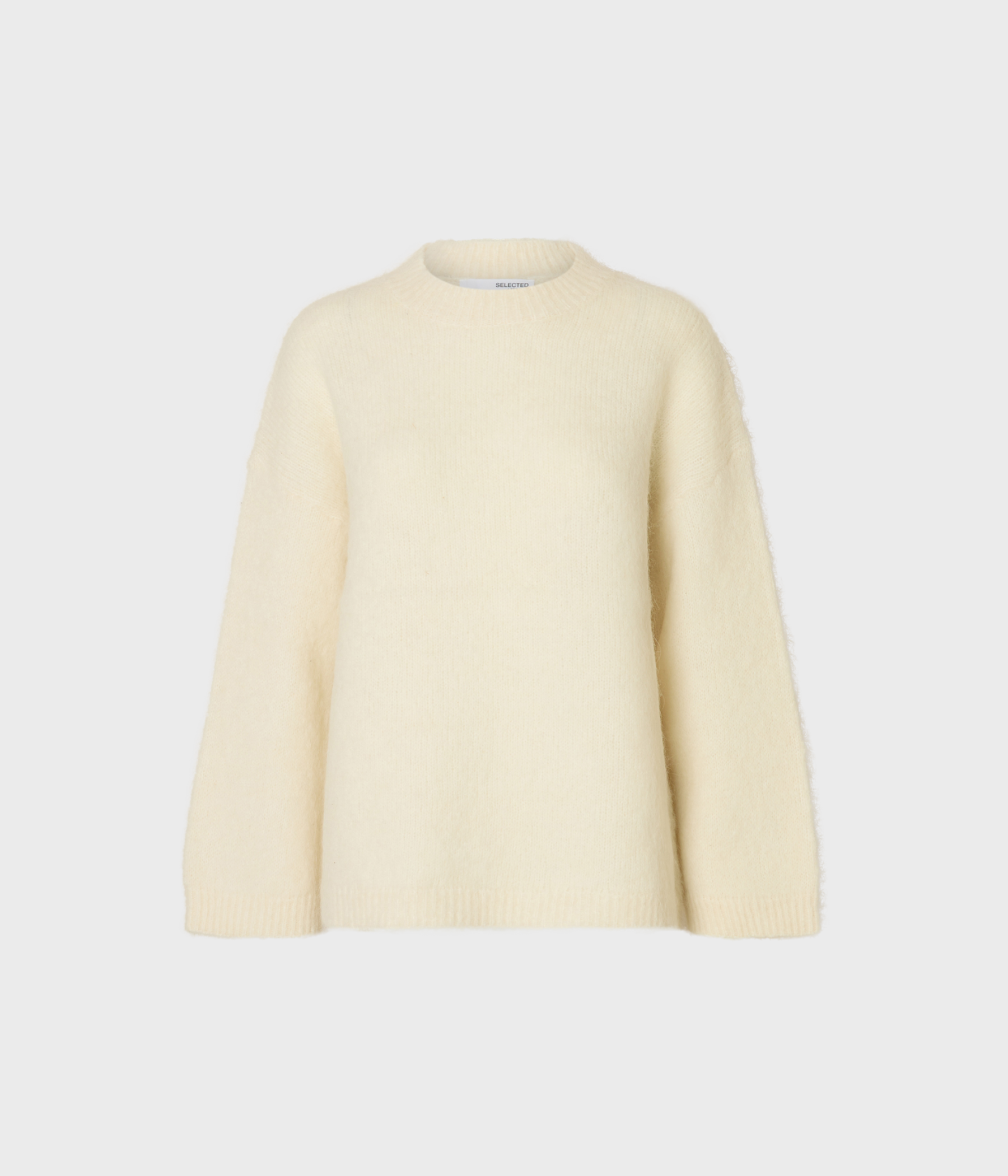SLFGABRIELLA LS KNIT NEW O-NECK NOOS (Birch)