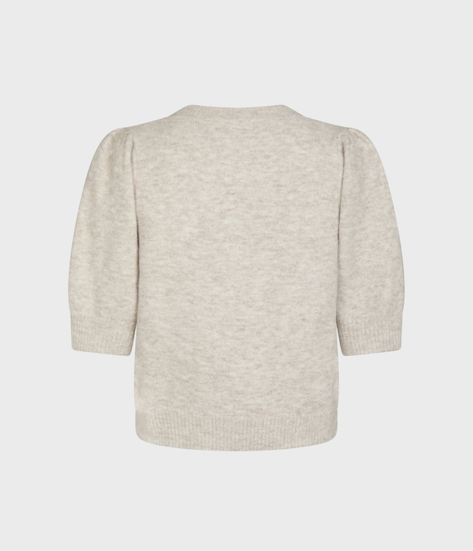 Trudy Knit Cardigan. (976 Beige Melange)