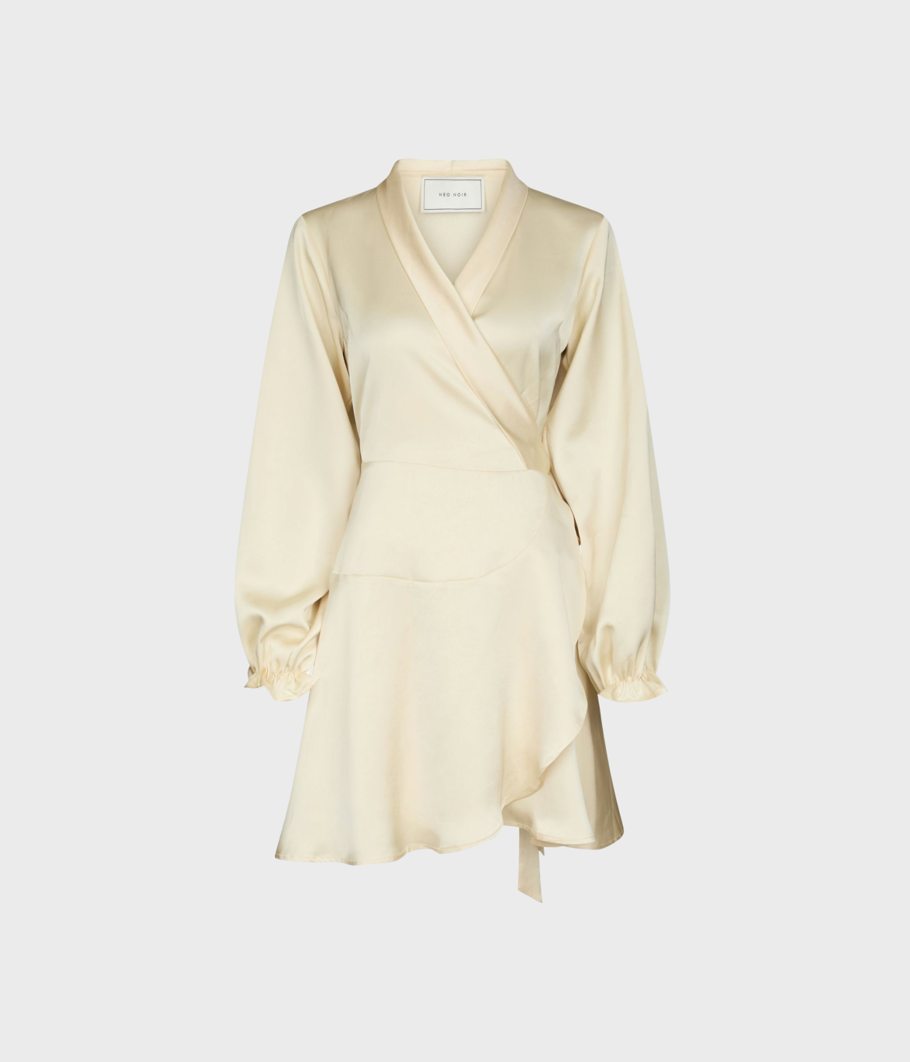 Colbie Heavy Sateen Dress (191 Light Yellow) - D.O. Design Only