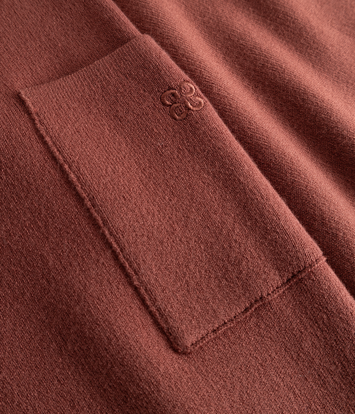 Gabadriel O-Neck Lume Ls Knit (3034 Brick Red)