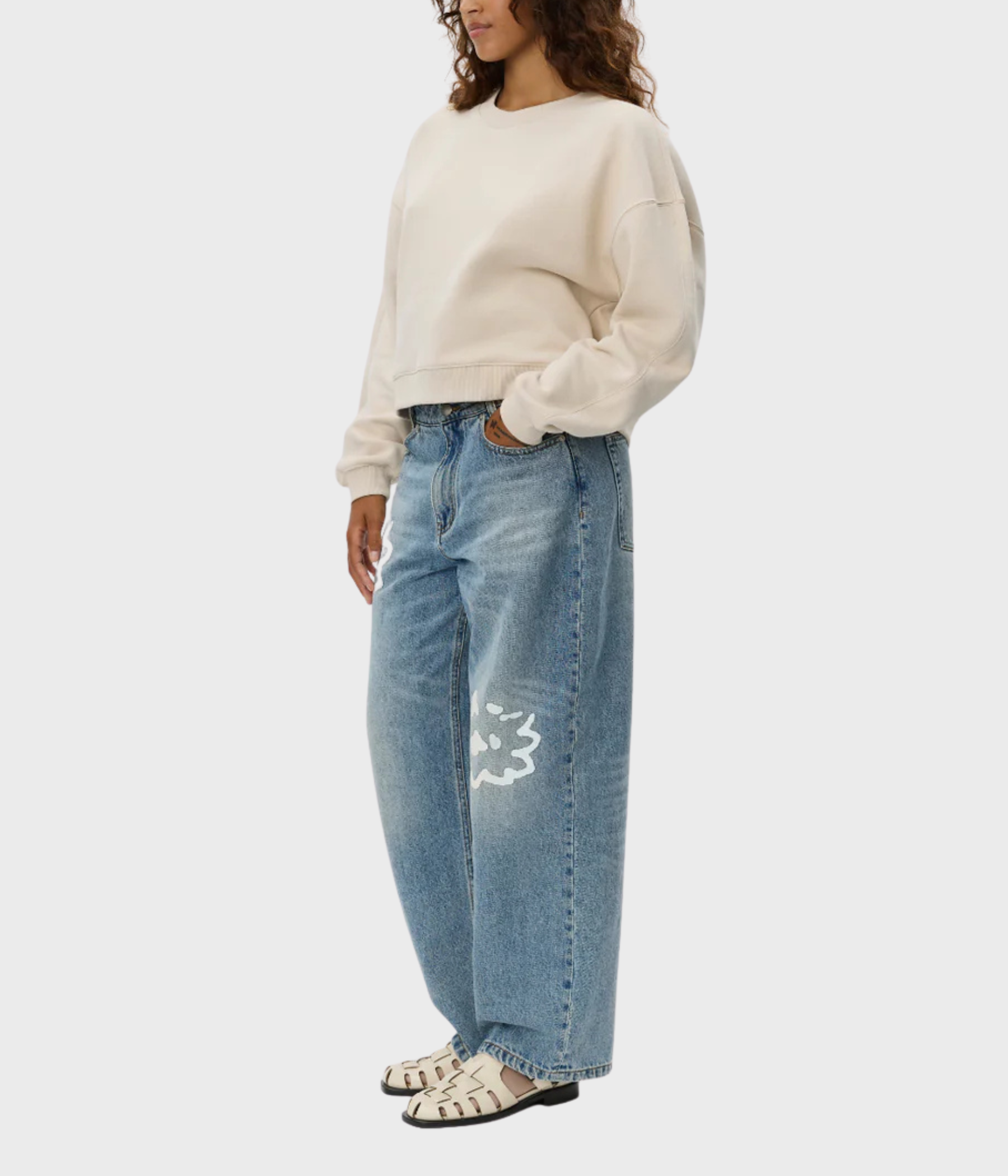 ELINSW SWEATSHIRT (7146 Fog)