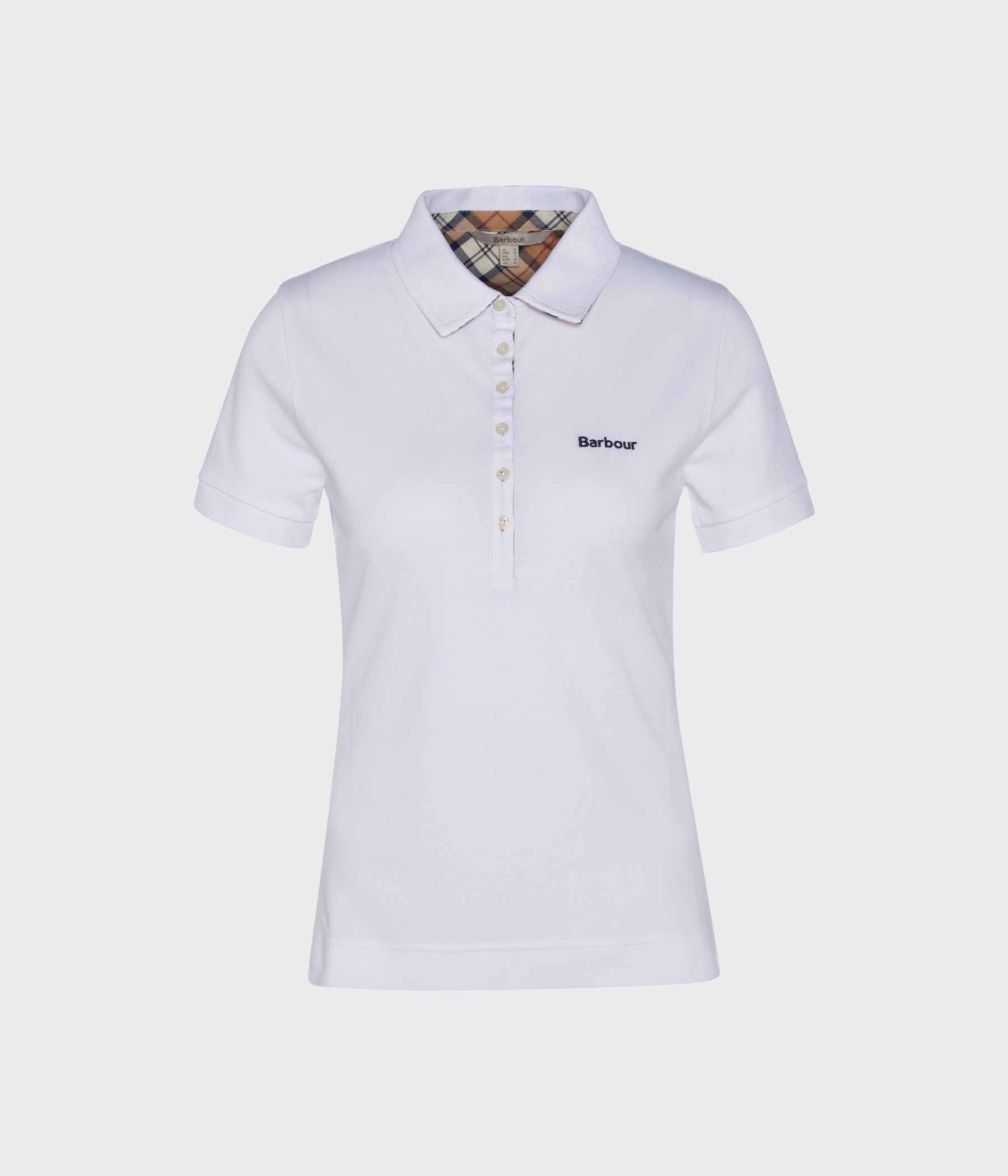 Barbour Portsdown Top (WH33 White/hessian)
