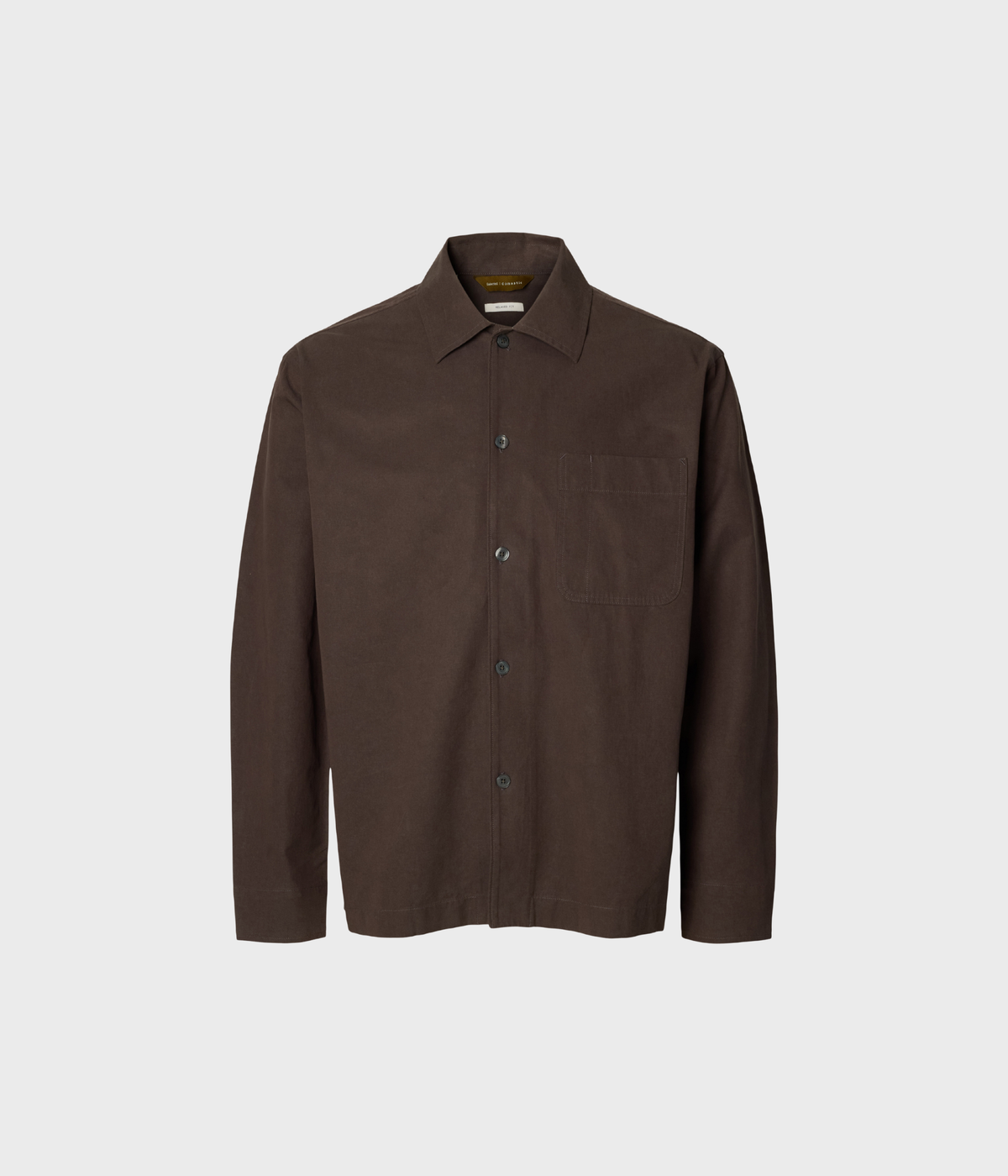 Slmrlxsvend Domestic Light Overshirt (Turkish Coffee)