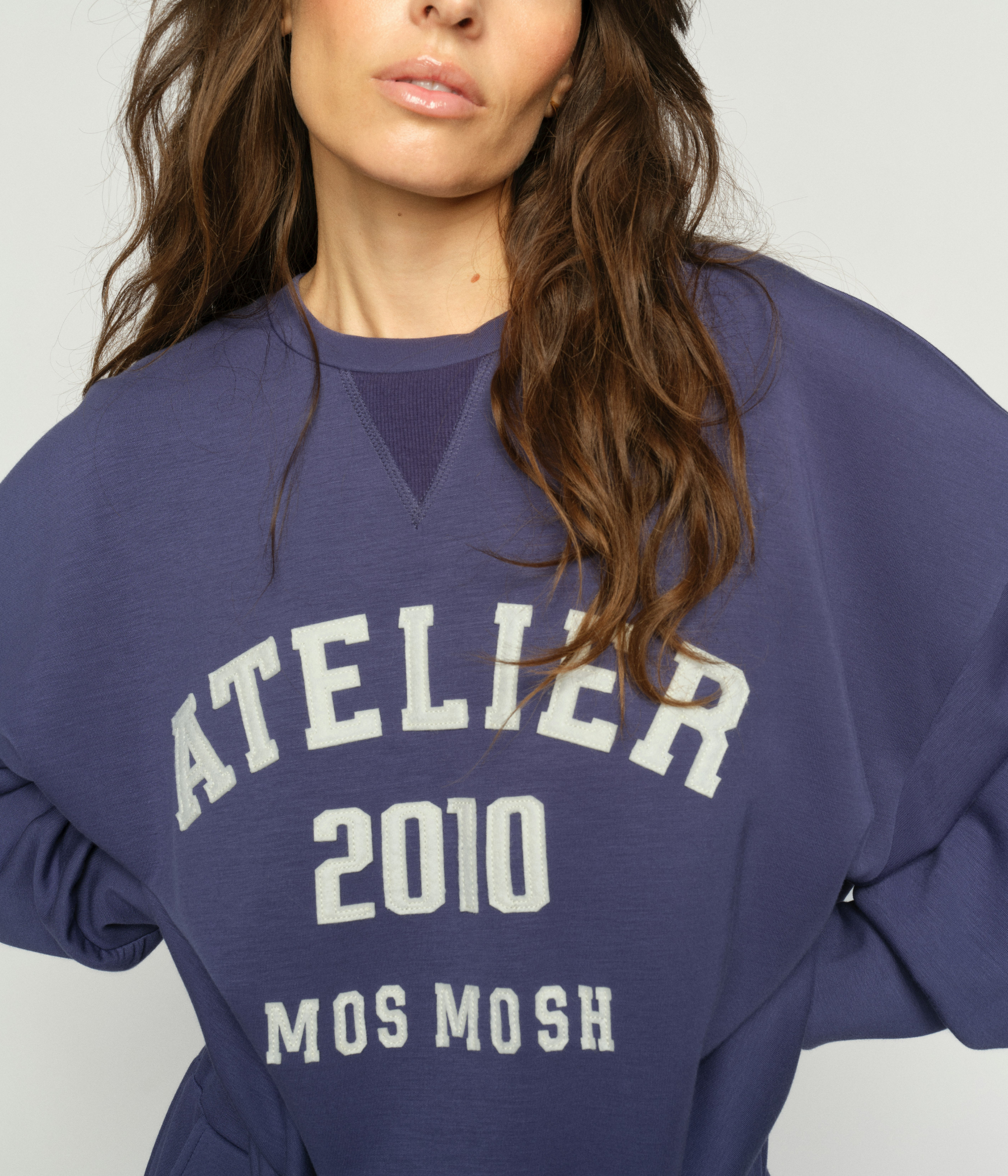 Mmnima O-LS  Sweatshirt (845 Crown Blue)