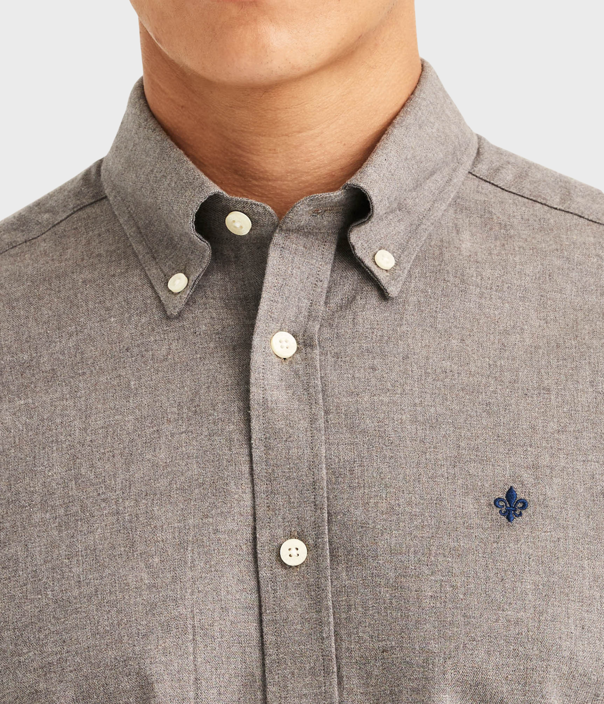 Watts Flannel Shirt-Slim Fit (82 Brown)