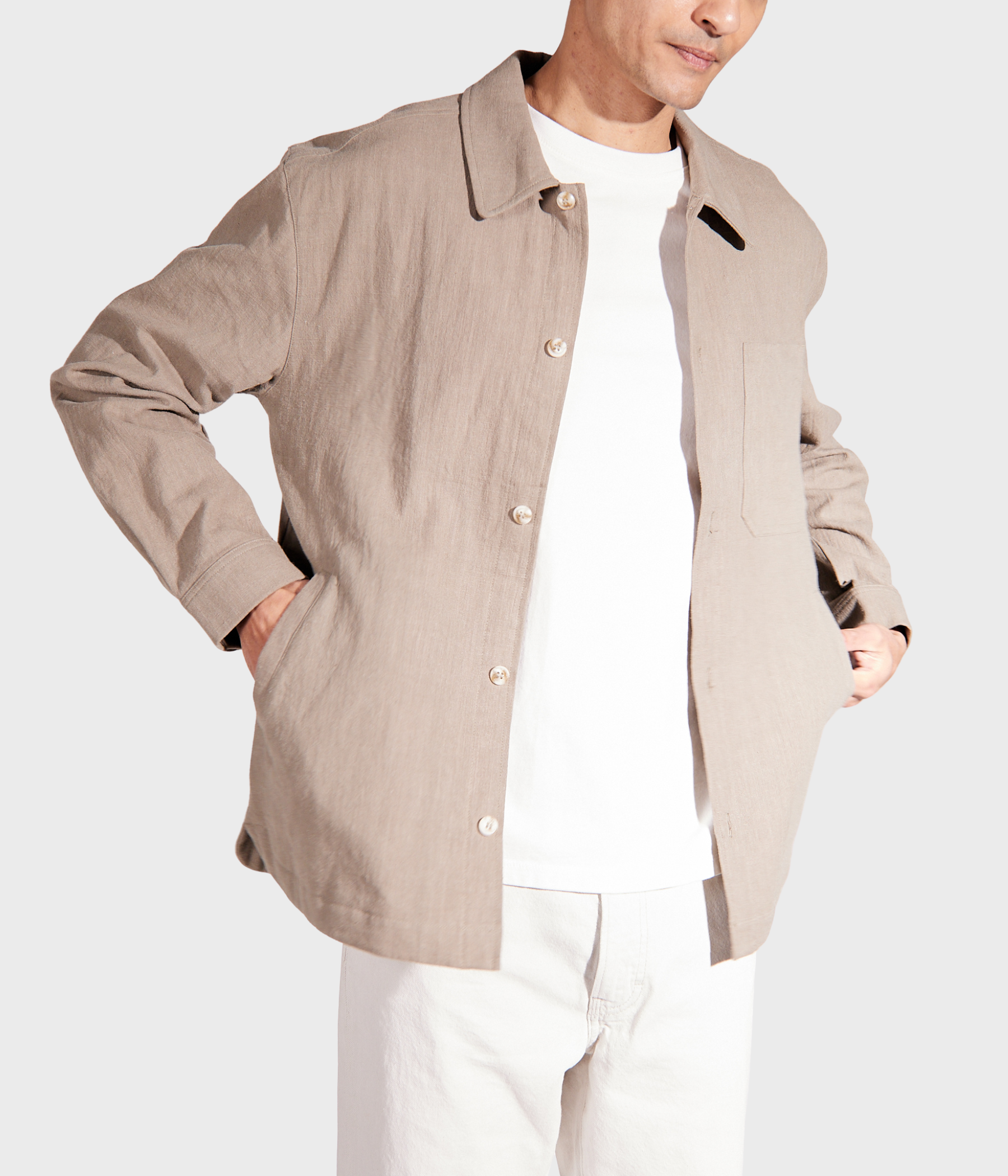 Frank Linen (060 Light Moss)