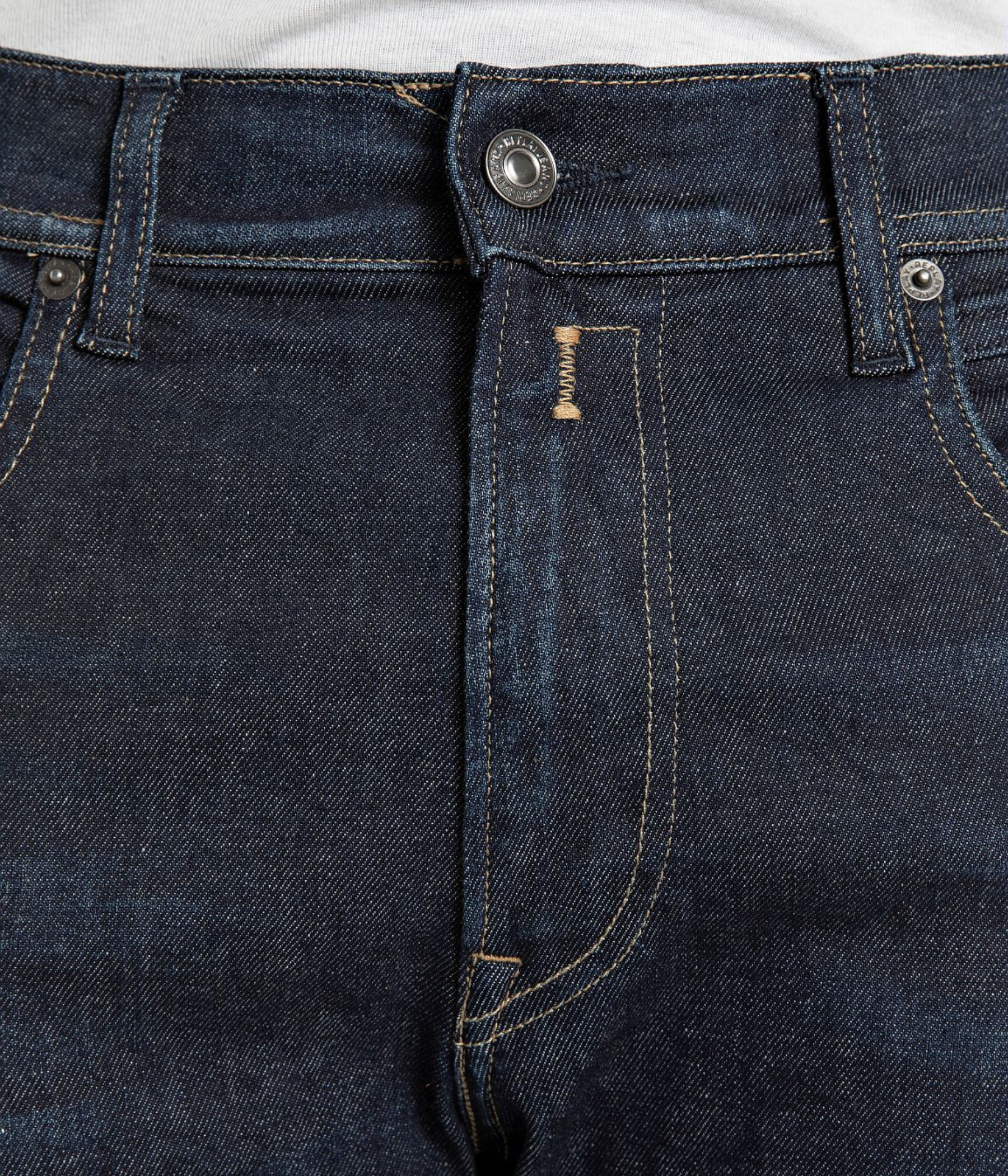 Trousers GROVER Hyperflex Dust. (007 DARK BLUE Dark wash tone)