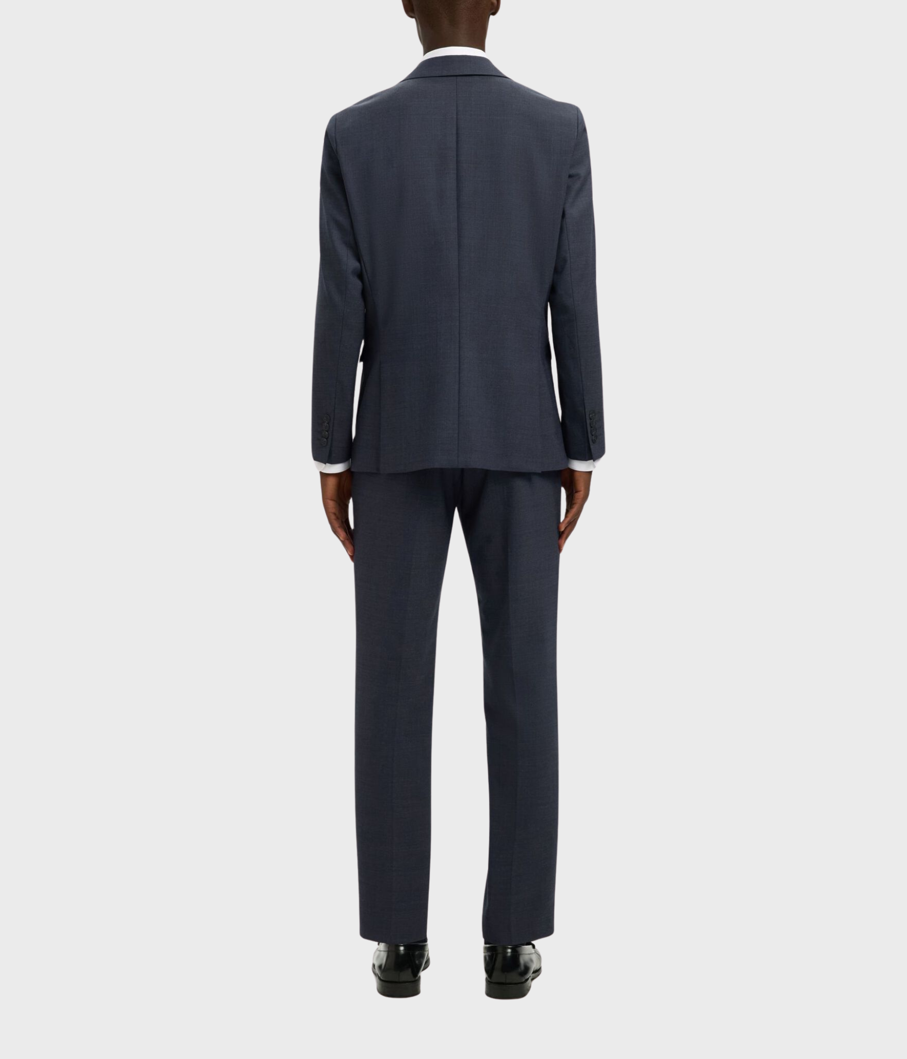 SLHSLIM-THEO WOOL BLEND BLZ FLEX NOOS (Sky Captain Detail:Melange)