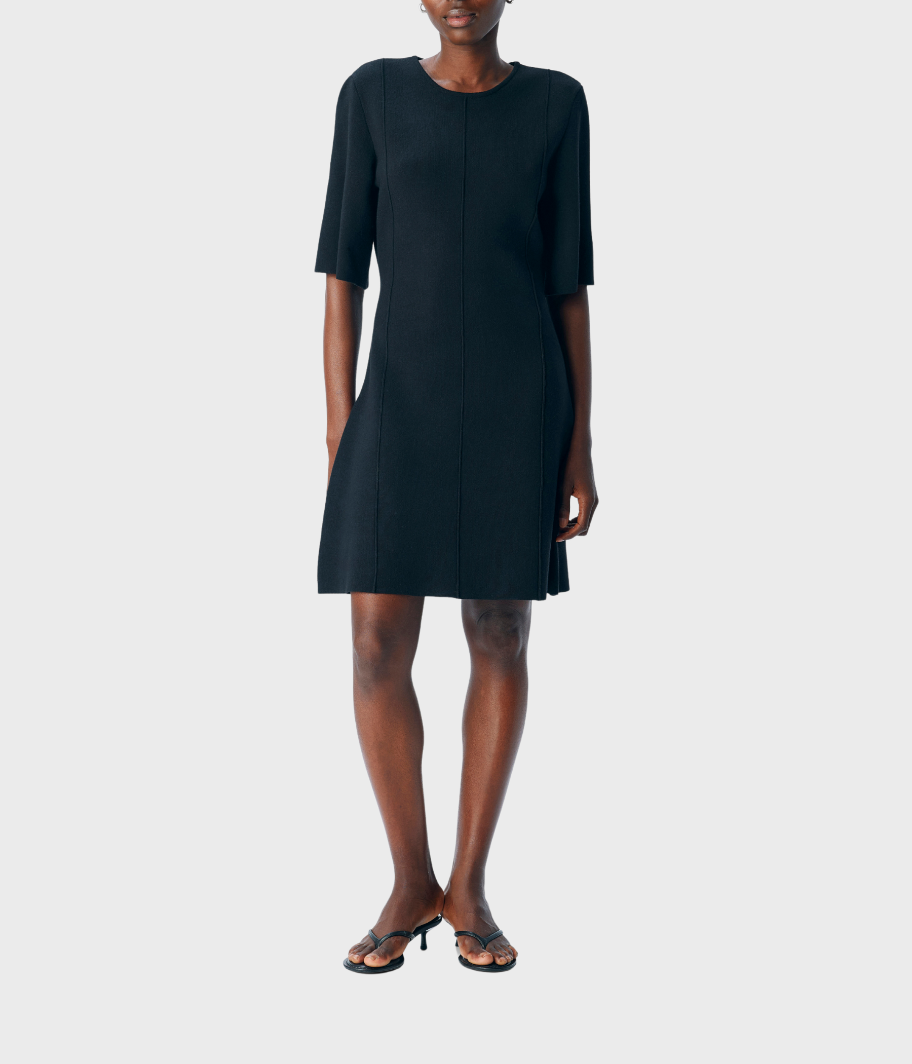OBJREYNARD 2/4 RE SHORT DRESS DIV (Black)