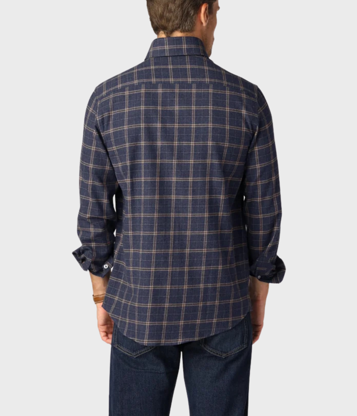 Flannel Shirt. (Blue)