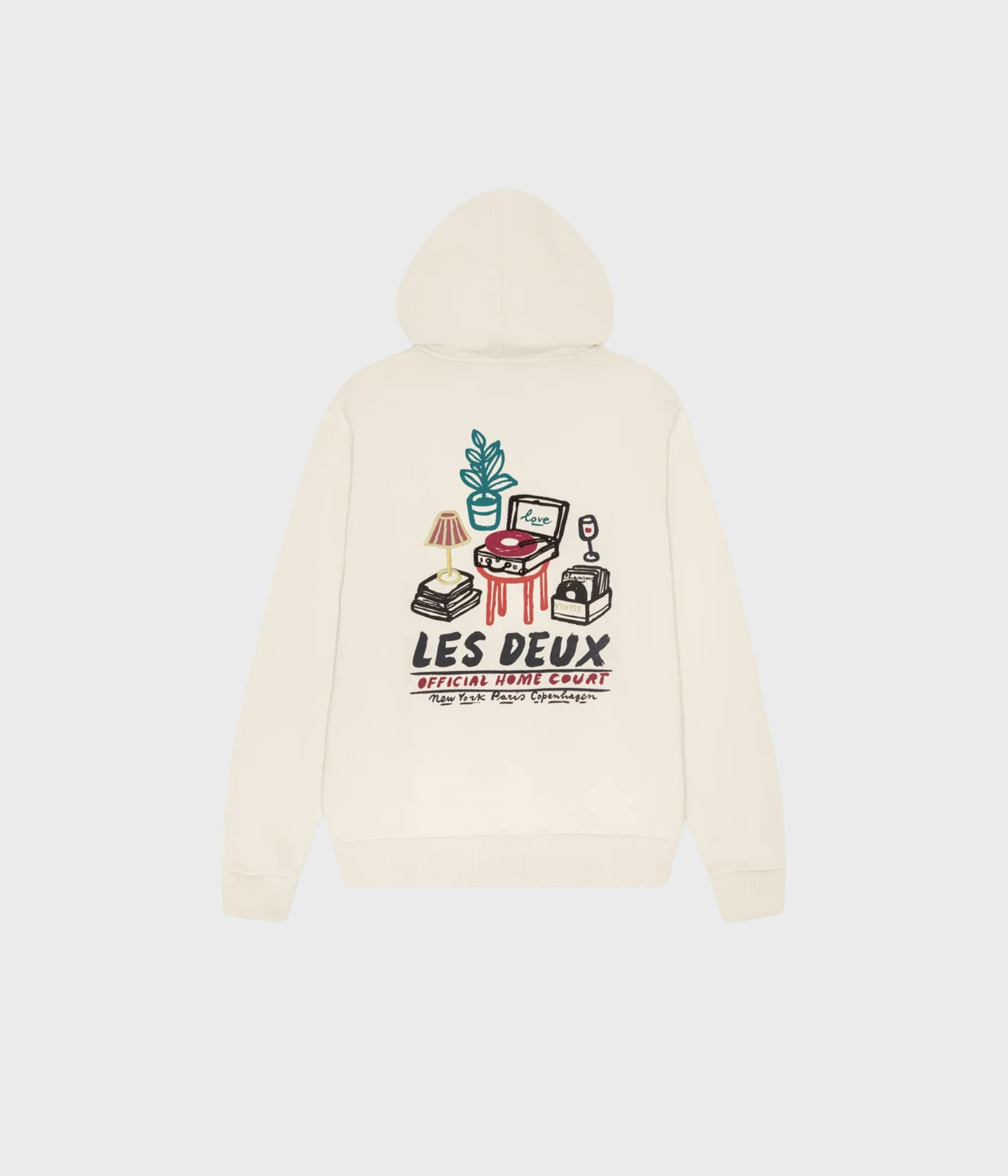 Record Hoodie (215 Ivory)