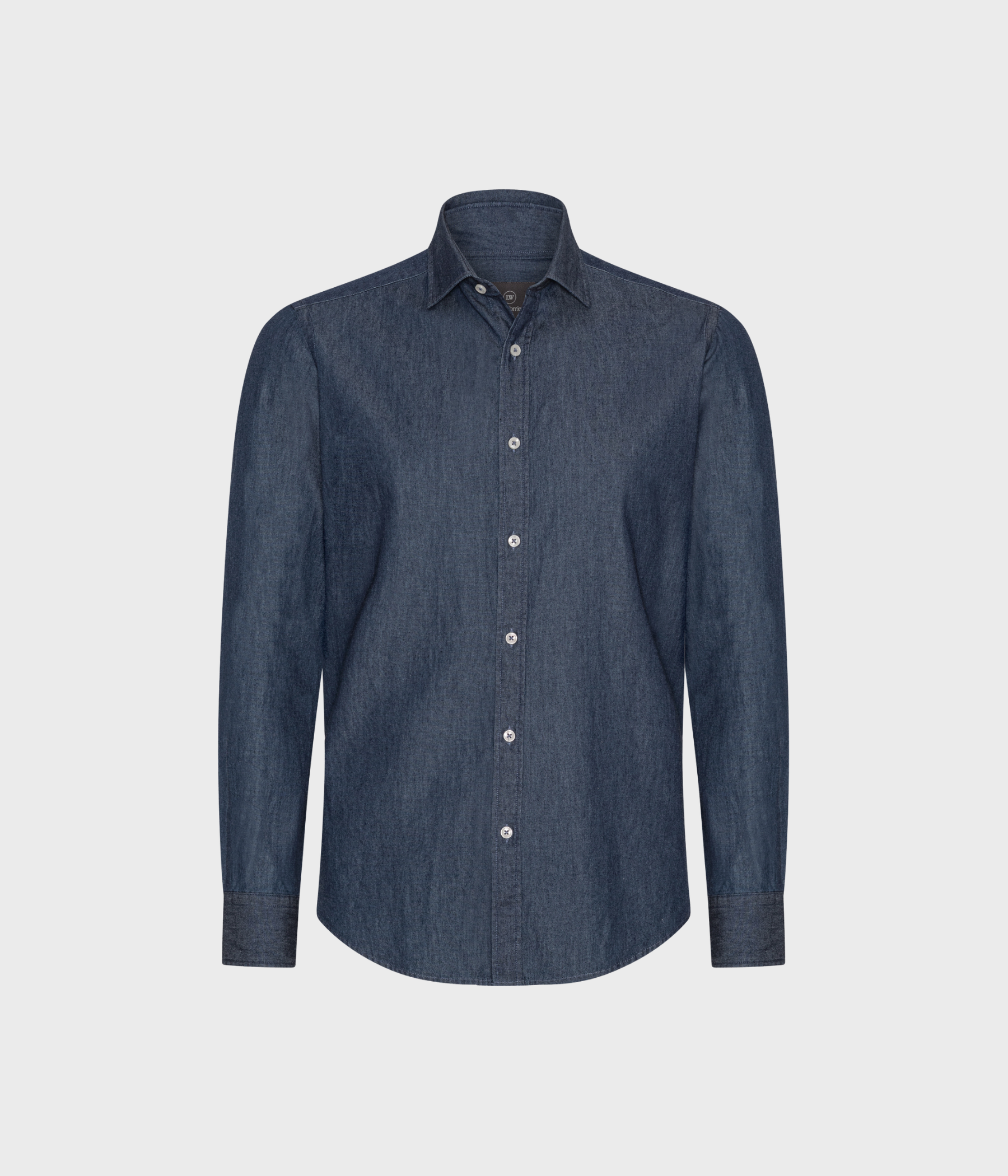 Dressed Denim Shirt. (Denim blue)