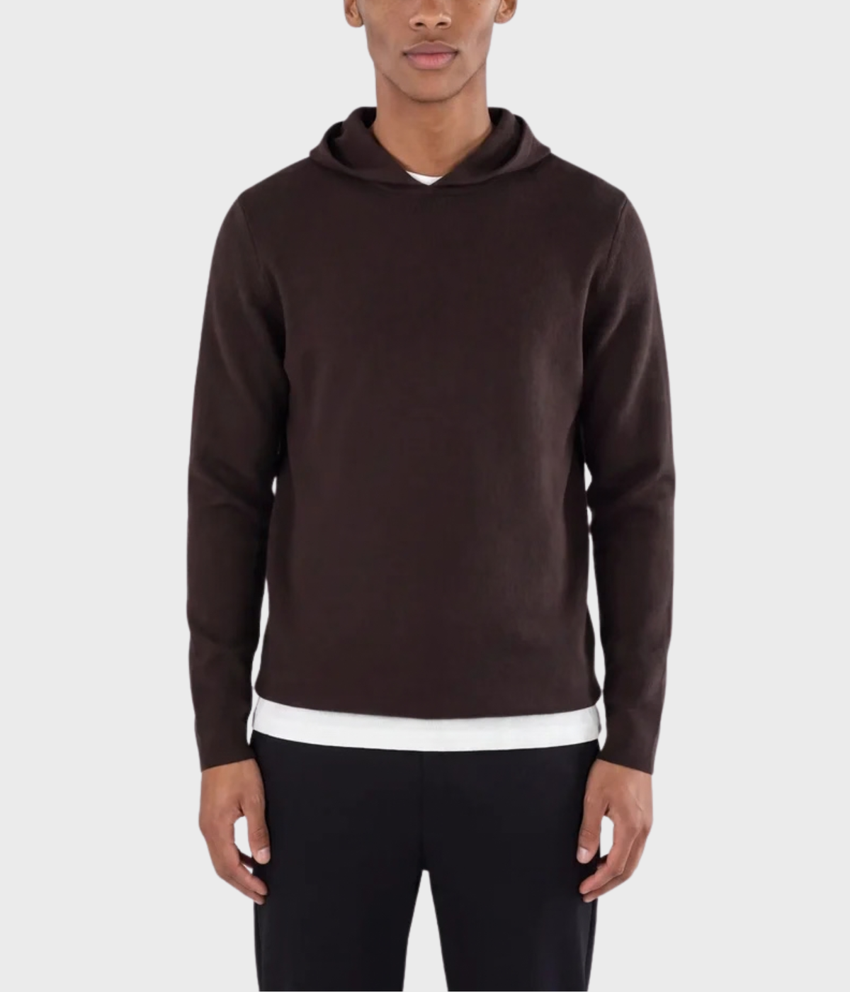 Cedric Knitted Hoodie (065 Java)