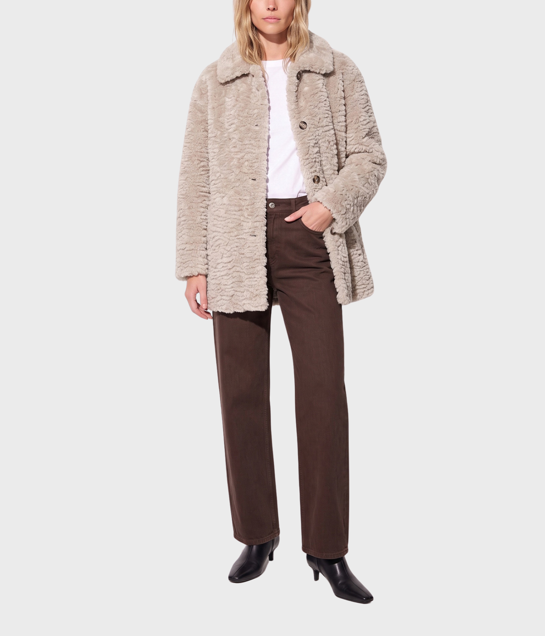 Solange Jacket. (10900Ivory)