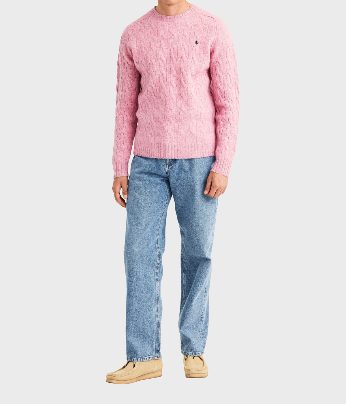 Archard Cable Sweater (31 Pink)