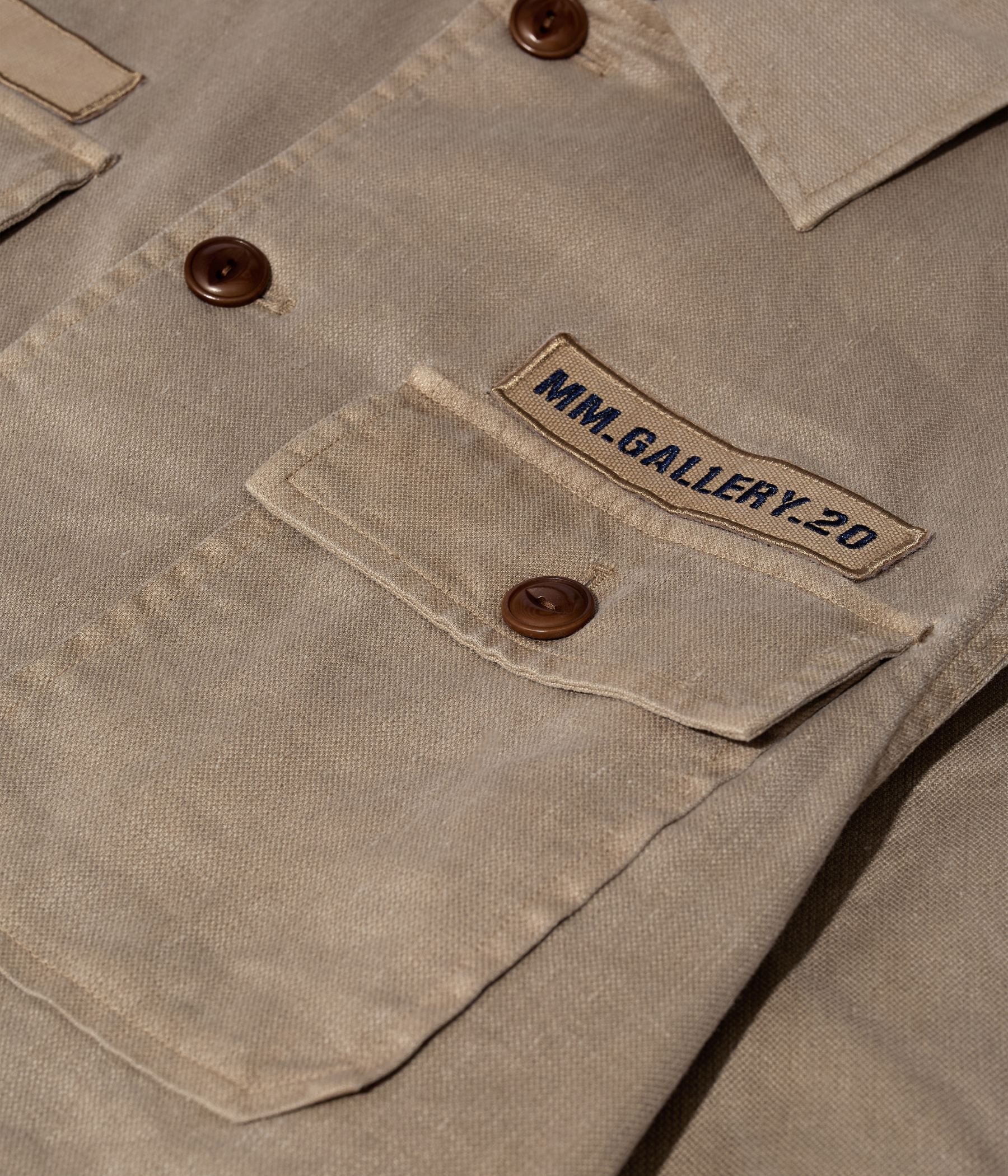 Mmgmarcello Porro Uniform Overshirt (677 Incense)