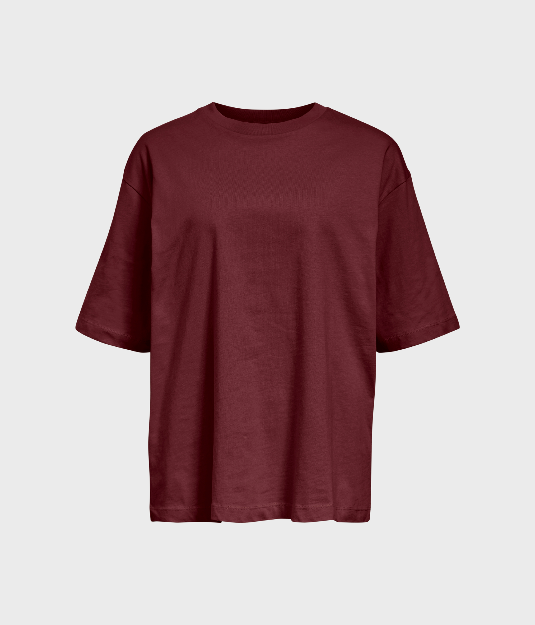 OBJGIMA 2/4 OVERSIZE T-SHIRT NOOS (Cabernet)