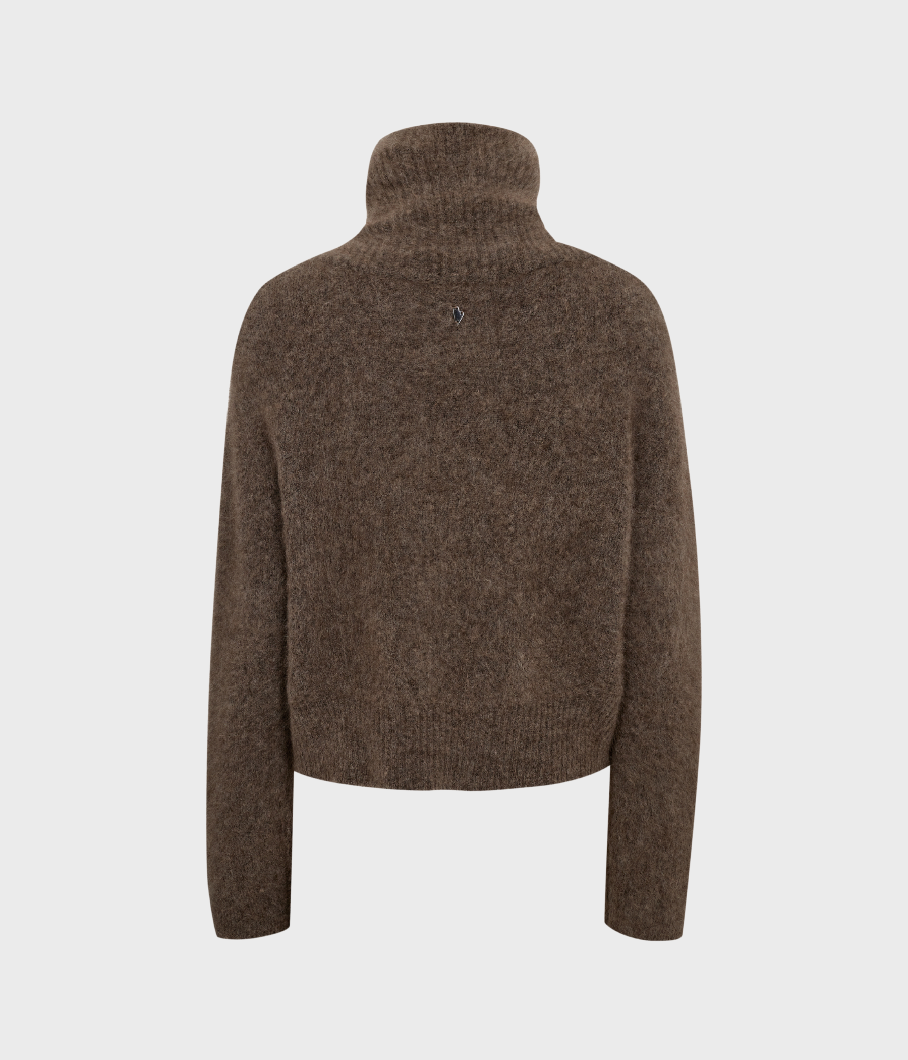Mmhulda Knit Zip Cardigan (844 Bracken)