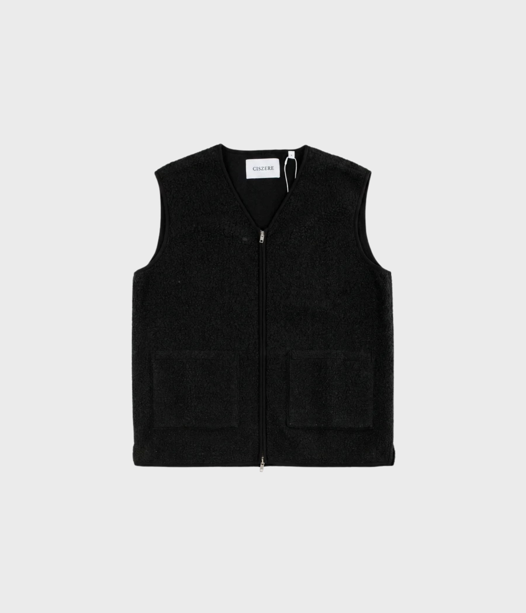 Avery Boucle Vest (069 Black)