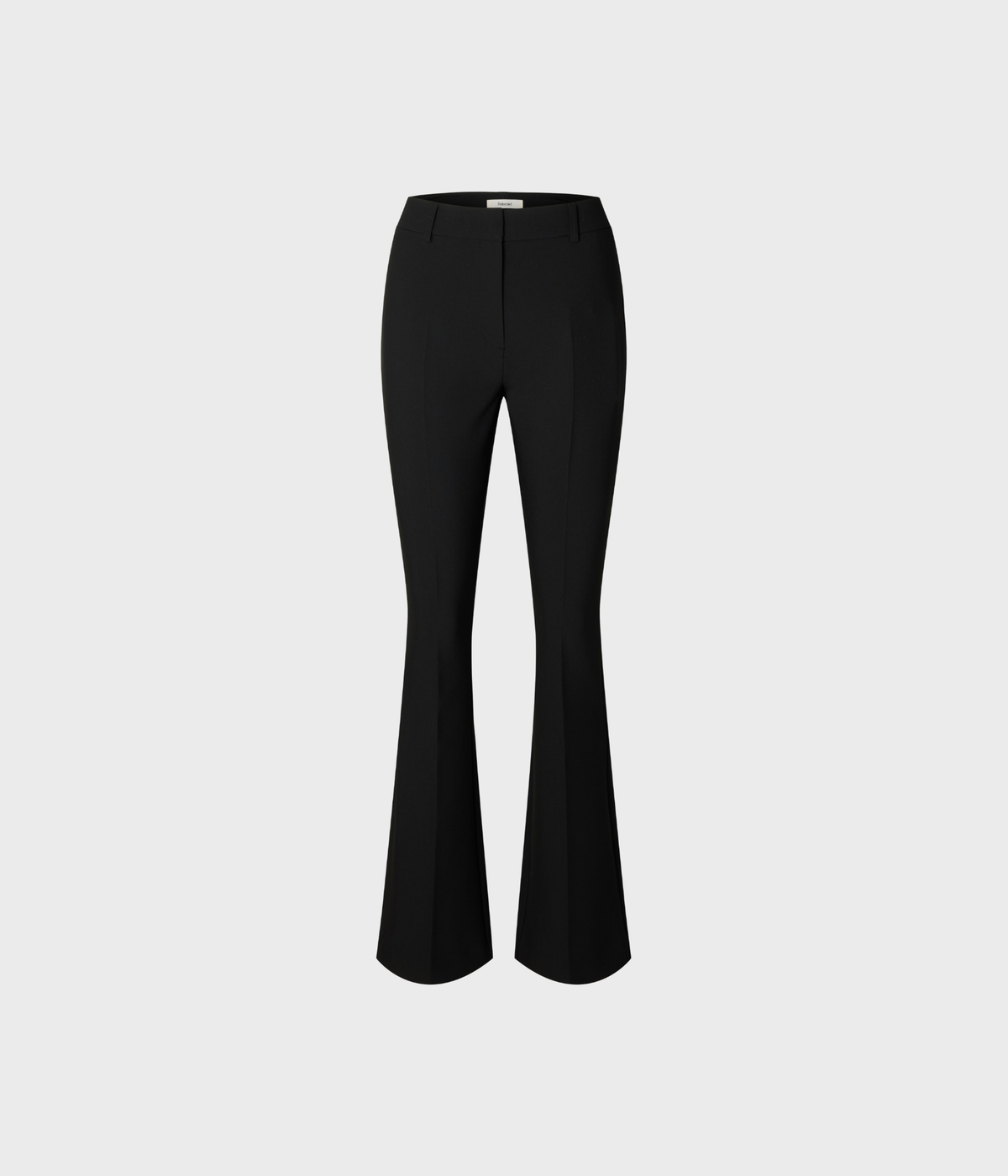 Slfrita Mw Slim Flared Pant Fd. (Black)