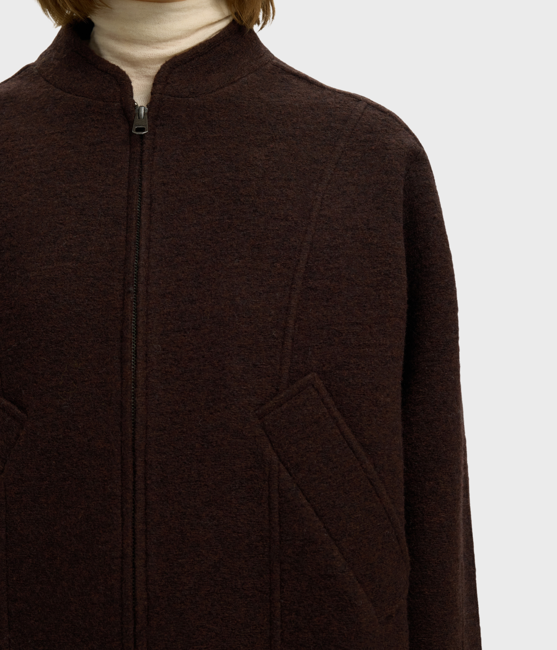 Slwjacqueline Wool Blend Jacket Noos (Delicioso Detail:MELANGE)