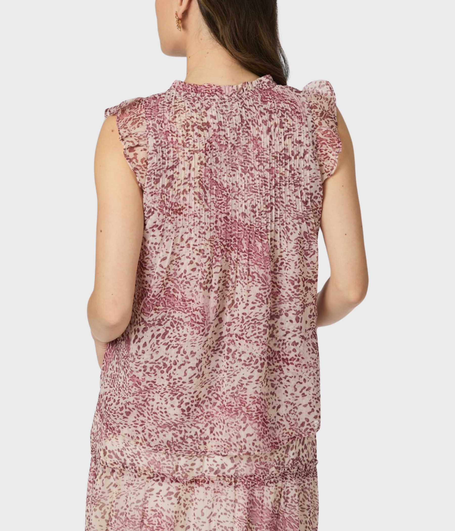Izar Blur Graphic Top (823 Evening Rose)