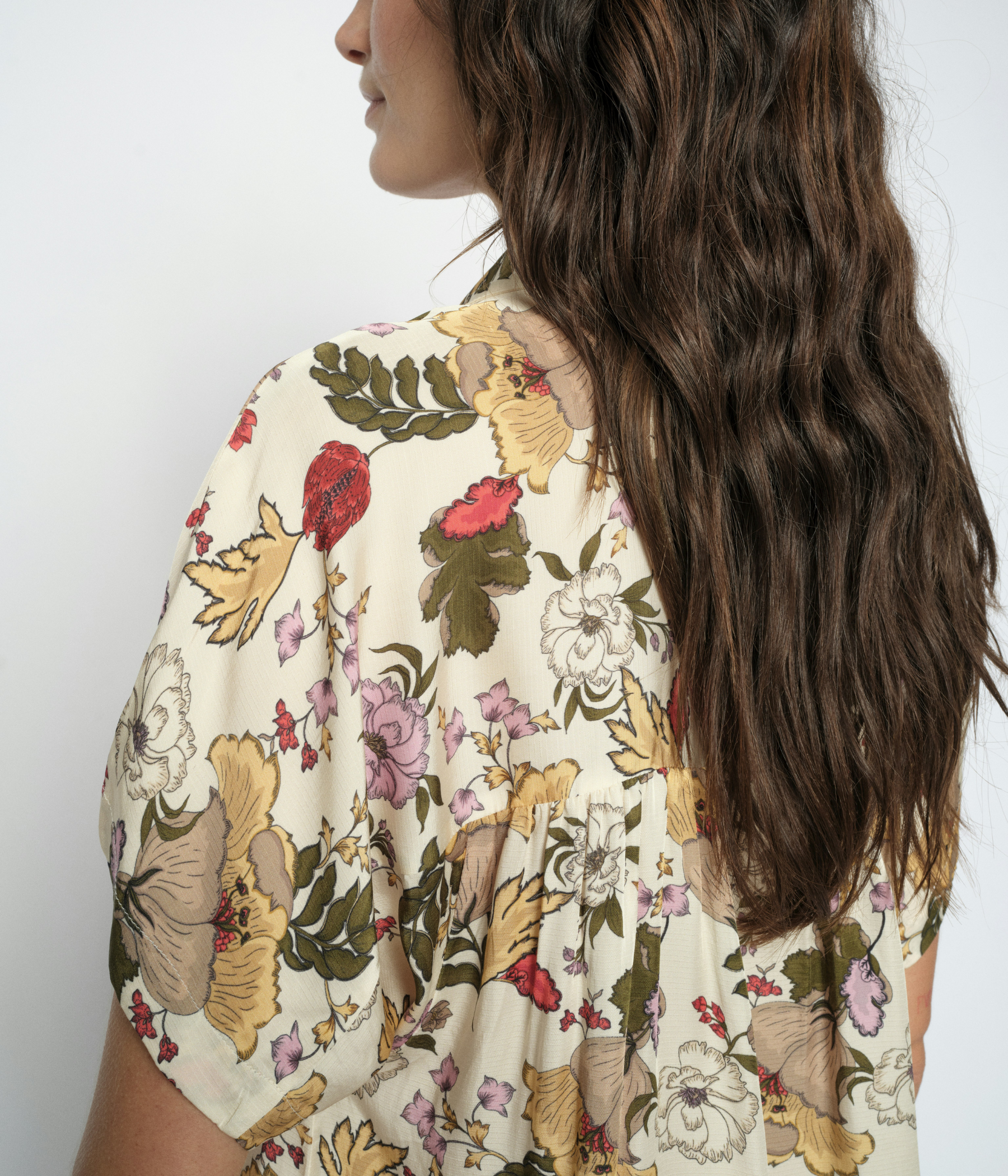 Mmwinie Flowwi Blouse (180 Ecru)
