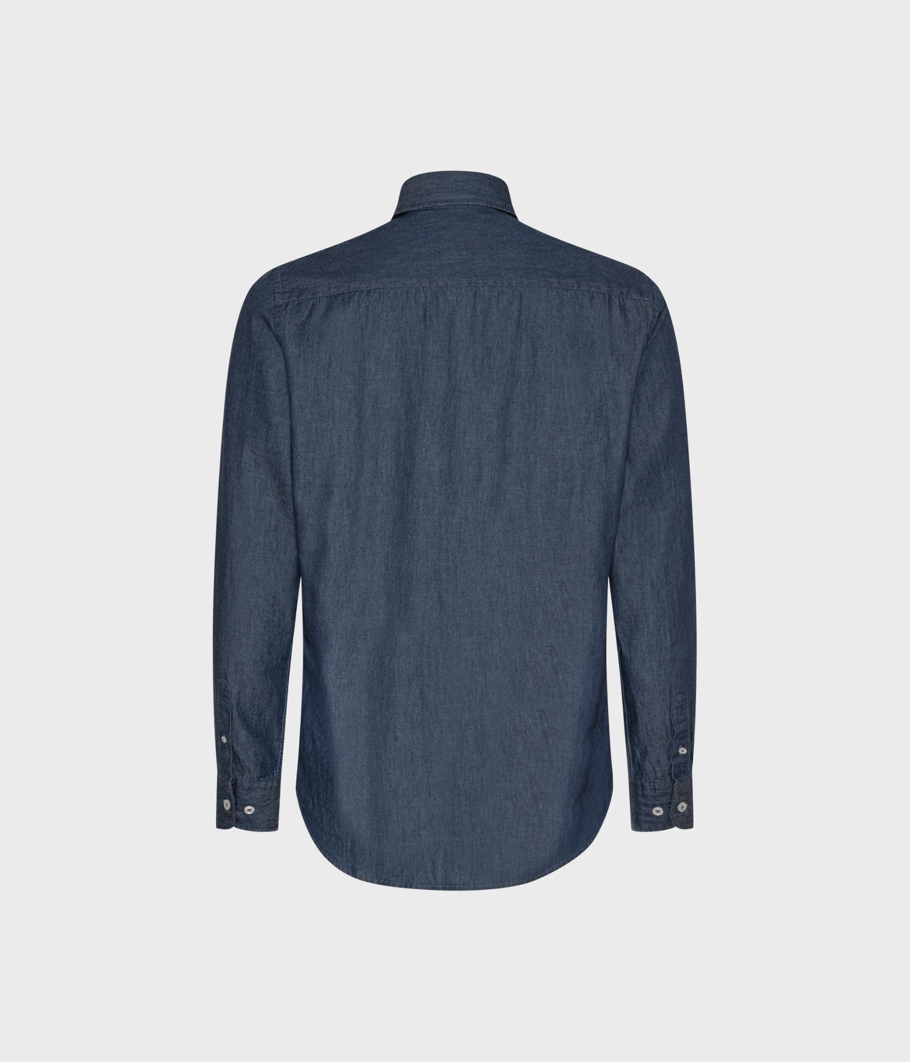 Dressed Denim Shirt. (Denim blue)