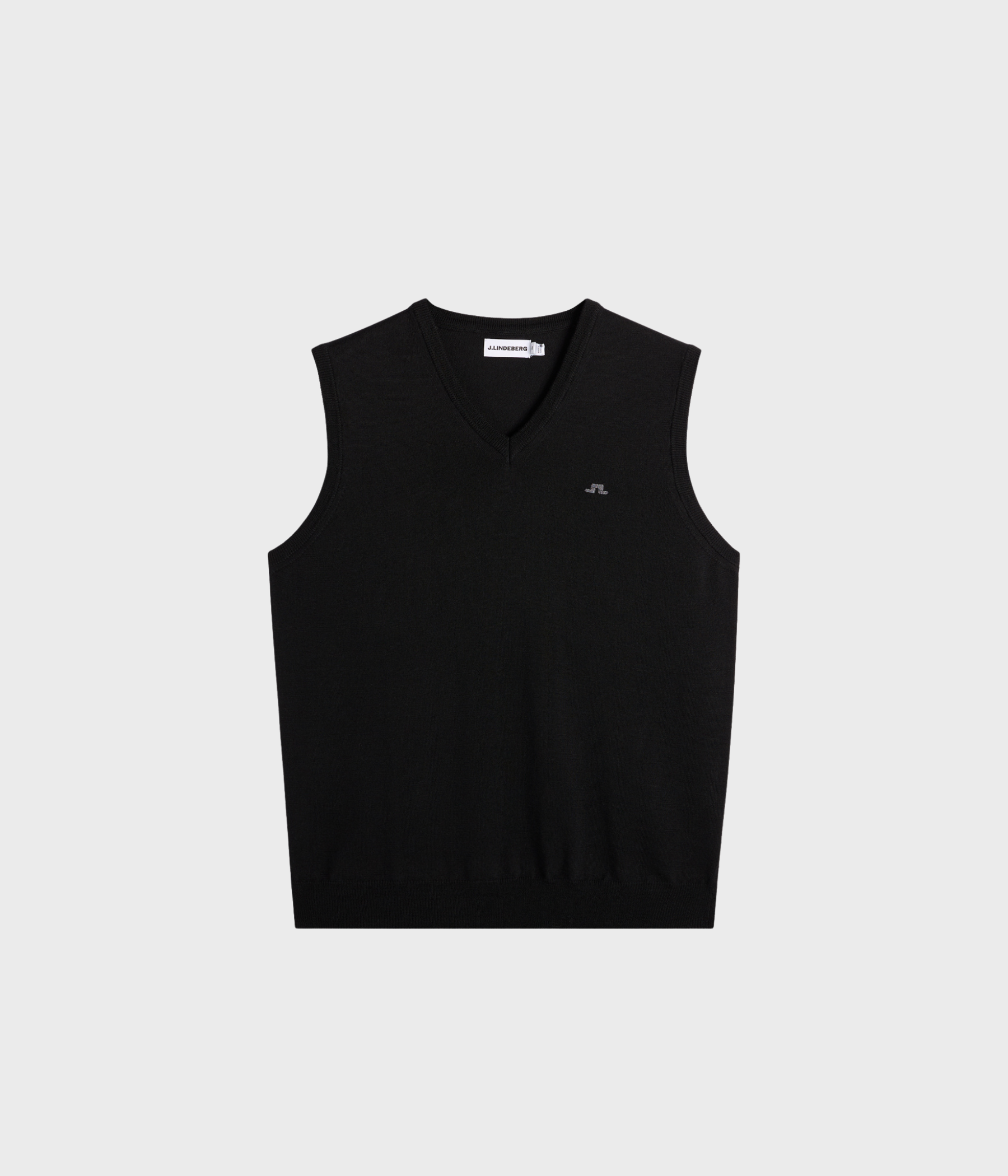 Liam Knitted Vest (9999 Black)
