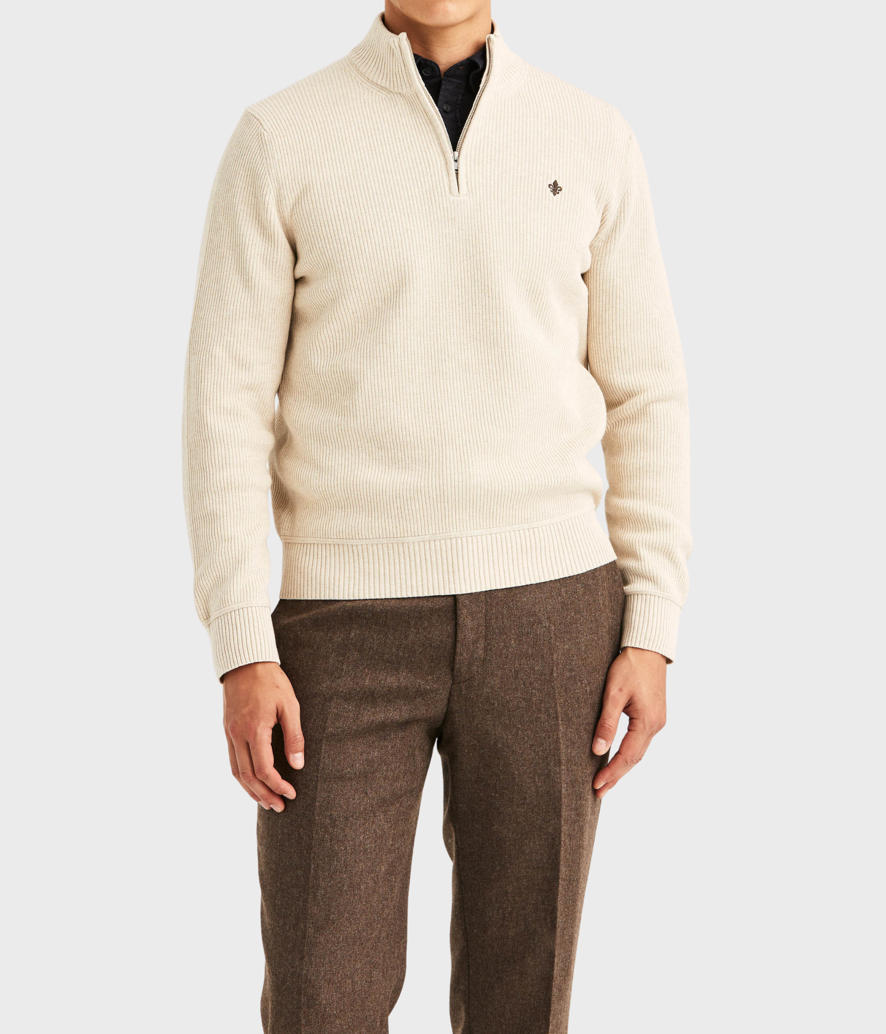 Colin Half Zip (06 Khaki)